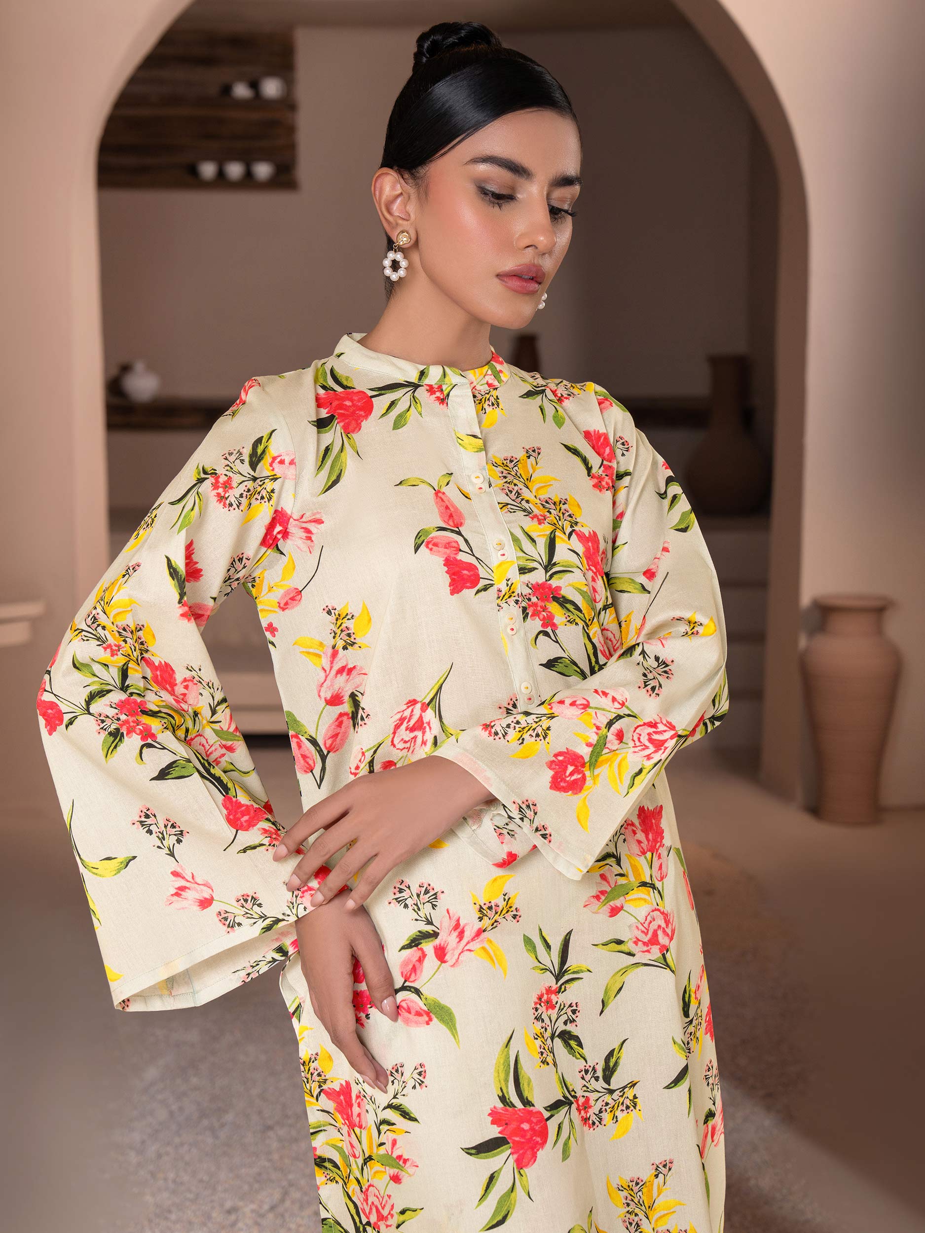 Khaddar Shirt-Printed (Unstitched) - Image 6