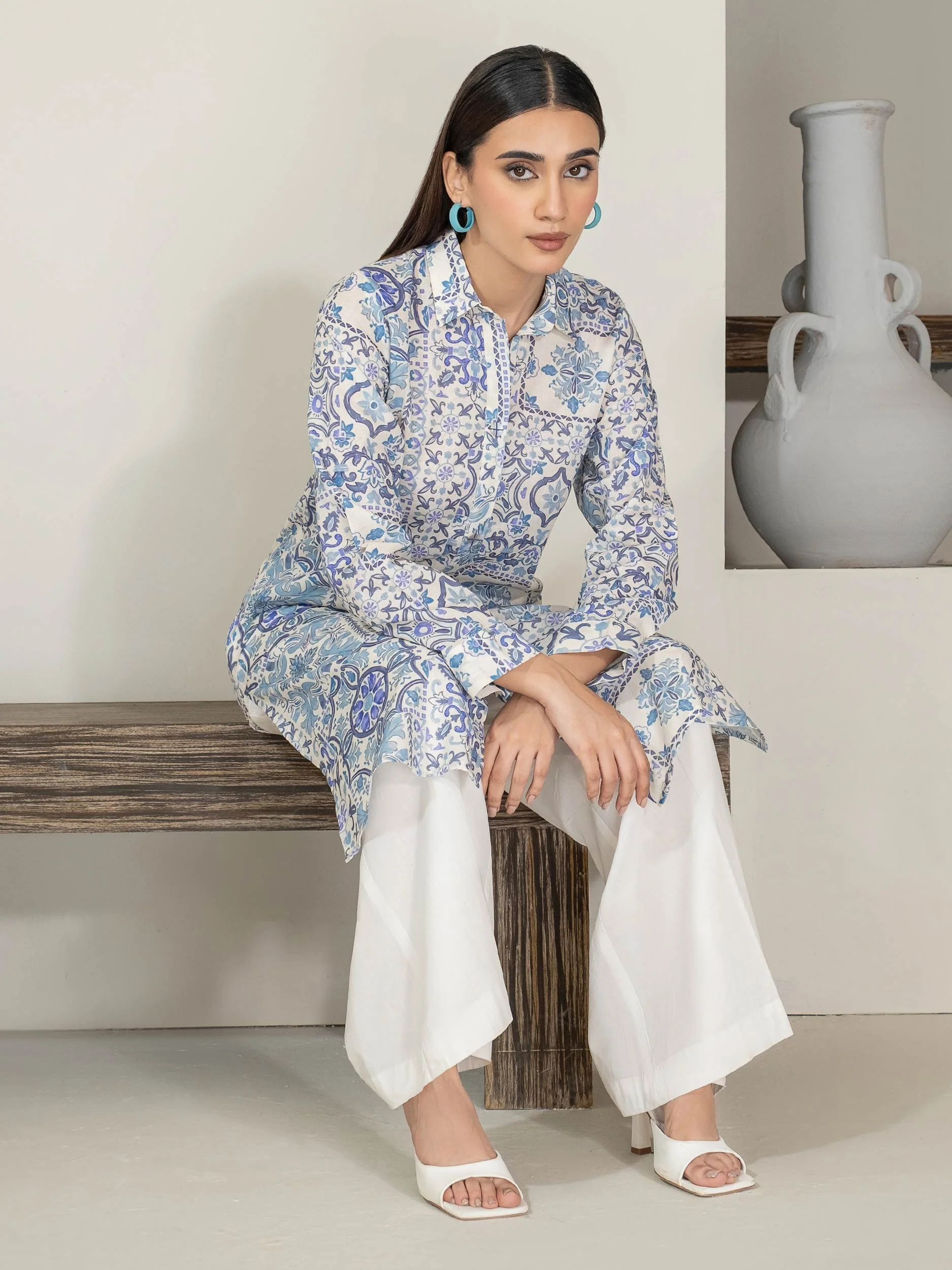 Khaddar Shirt-Printed (Unstitched) - Image 3