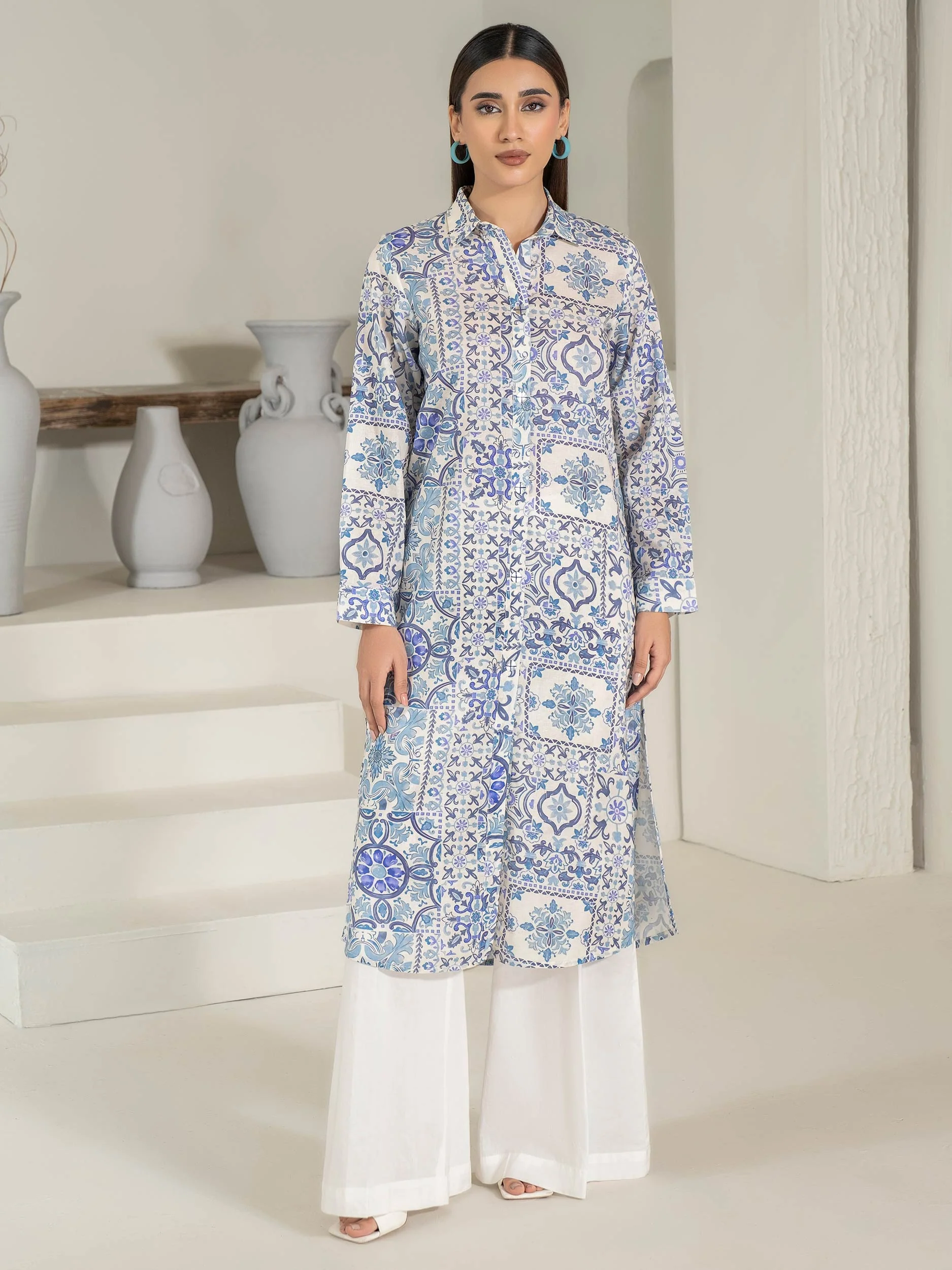 Khaddar Shirt-Printed (Unstitched) - Image 4