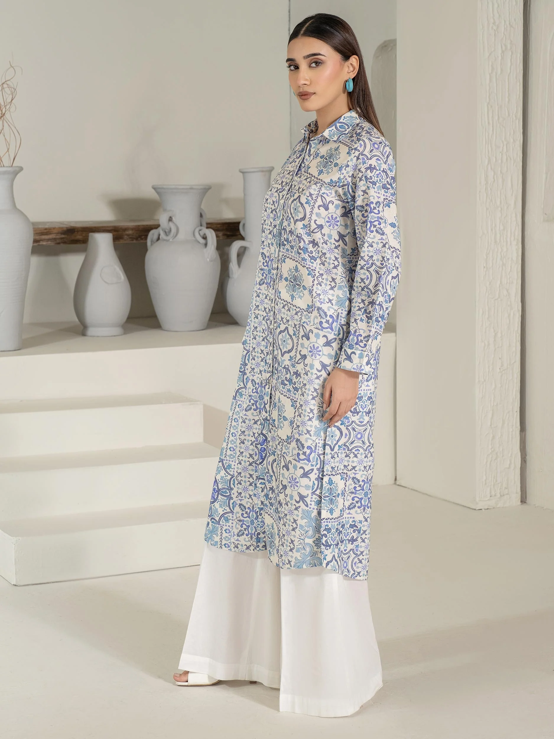 Khaddar Shirt-Printed (Unstitched) - Image 5