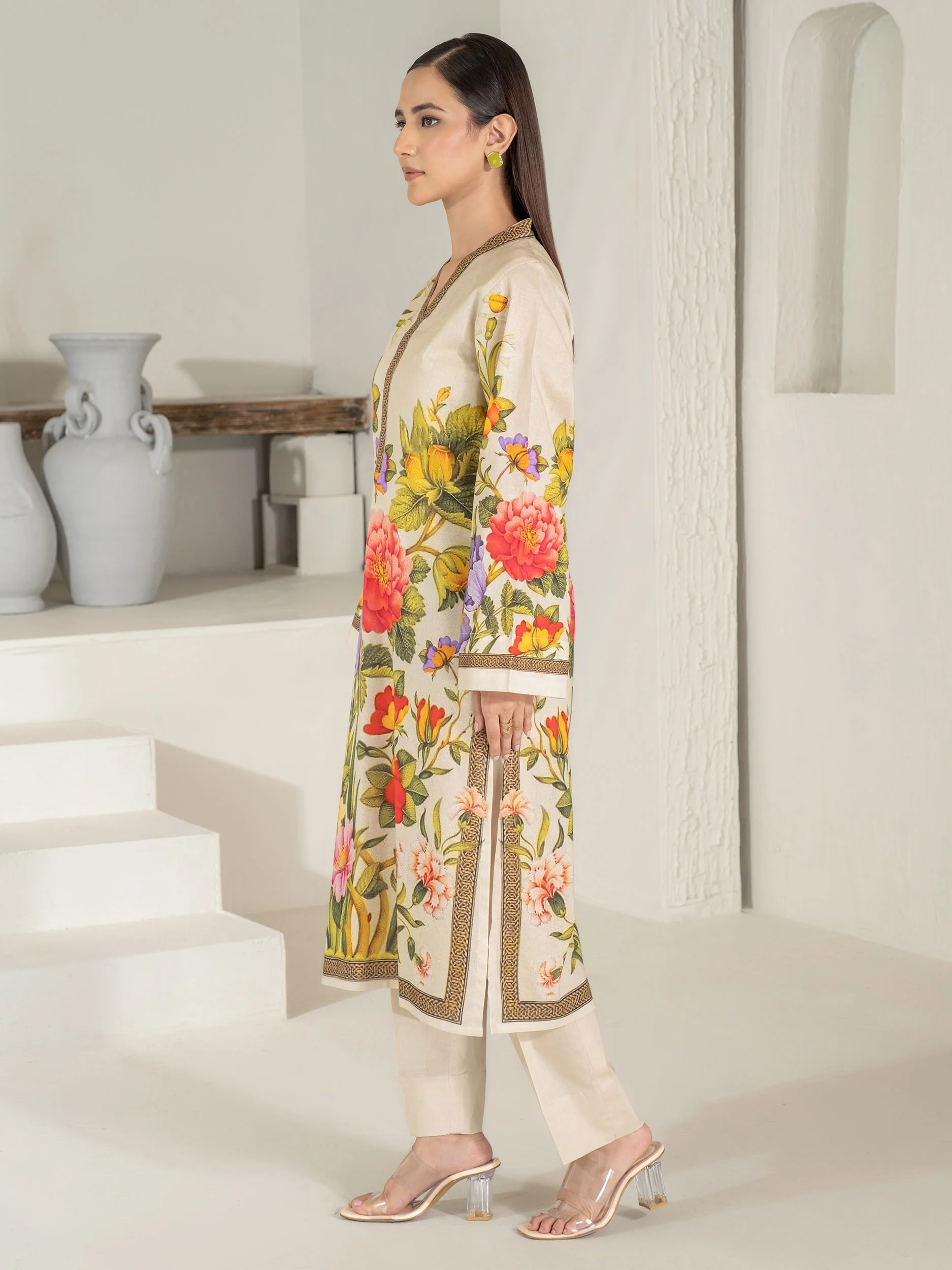 Khaddar Shirt-Printed (Unstitched) - Image 5
