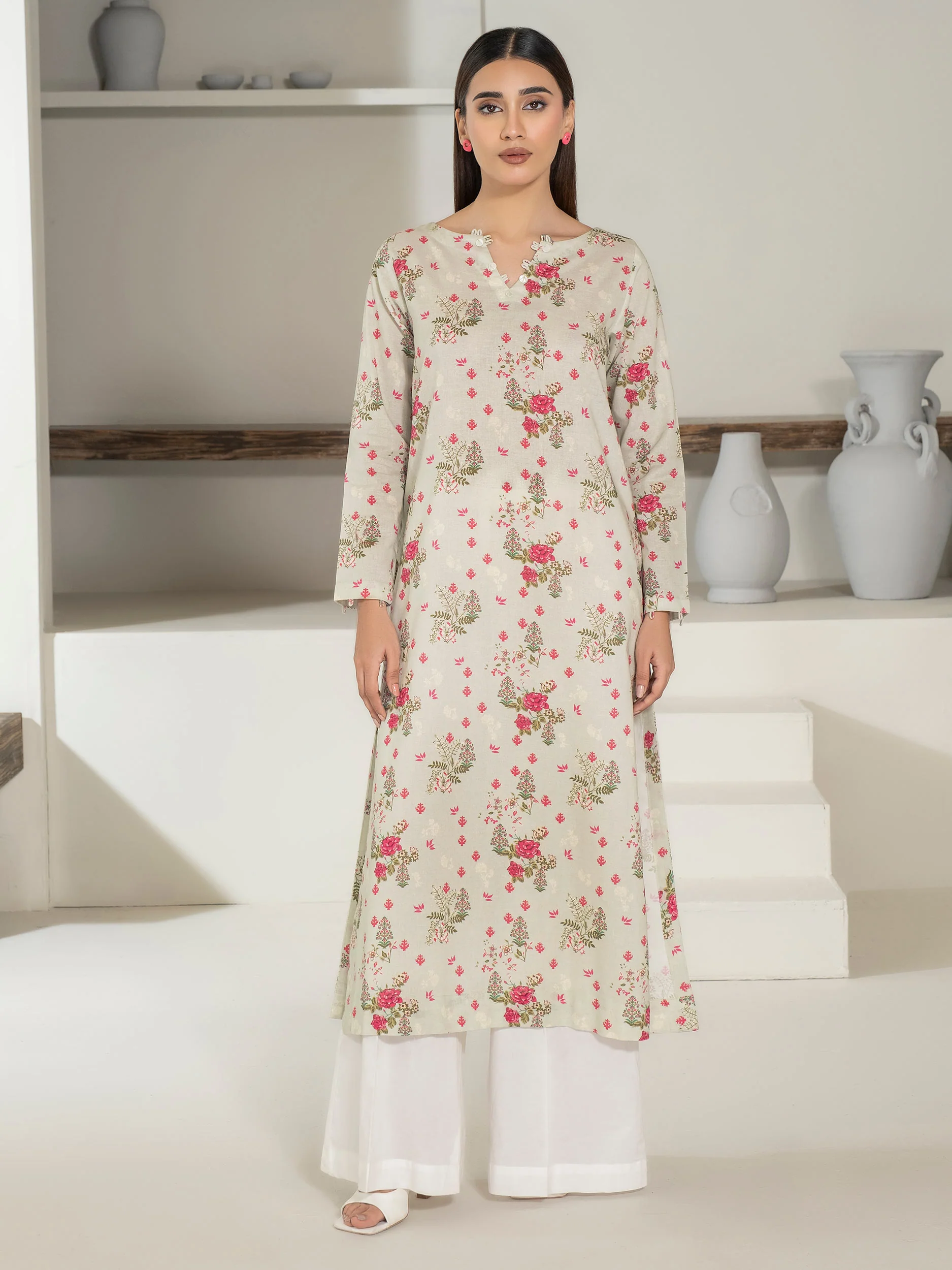 Khaddar Shirt-Printed (Unstitched) - Image 3