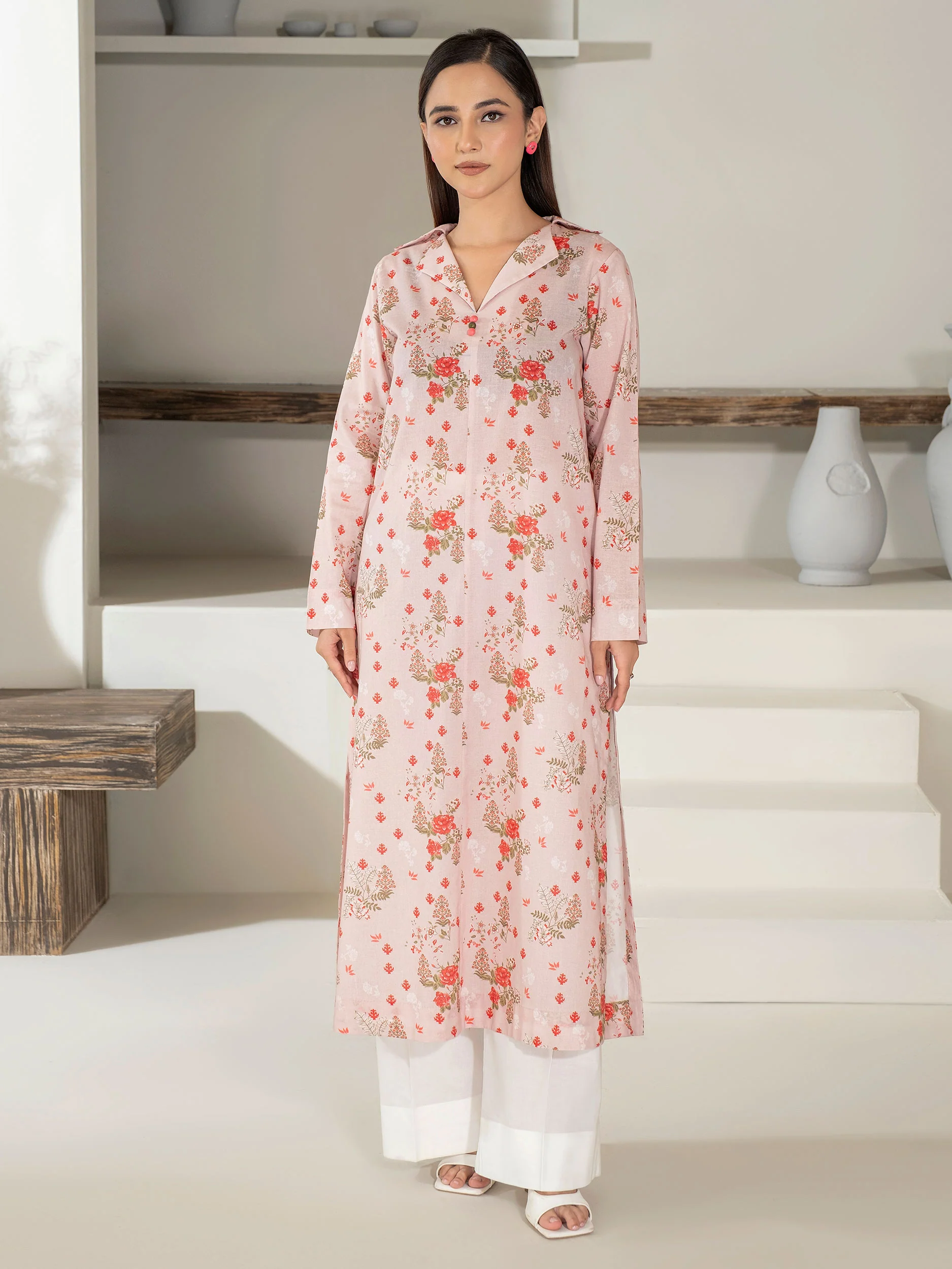 Khaddar Shirt-Printed (Unstitched) - Image 2