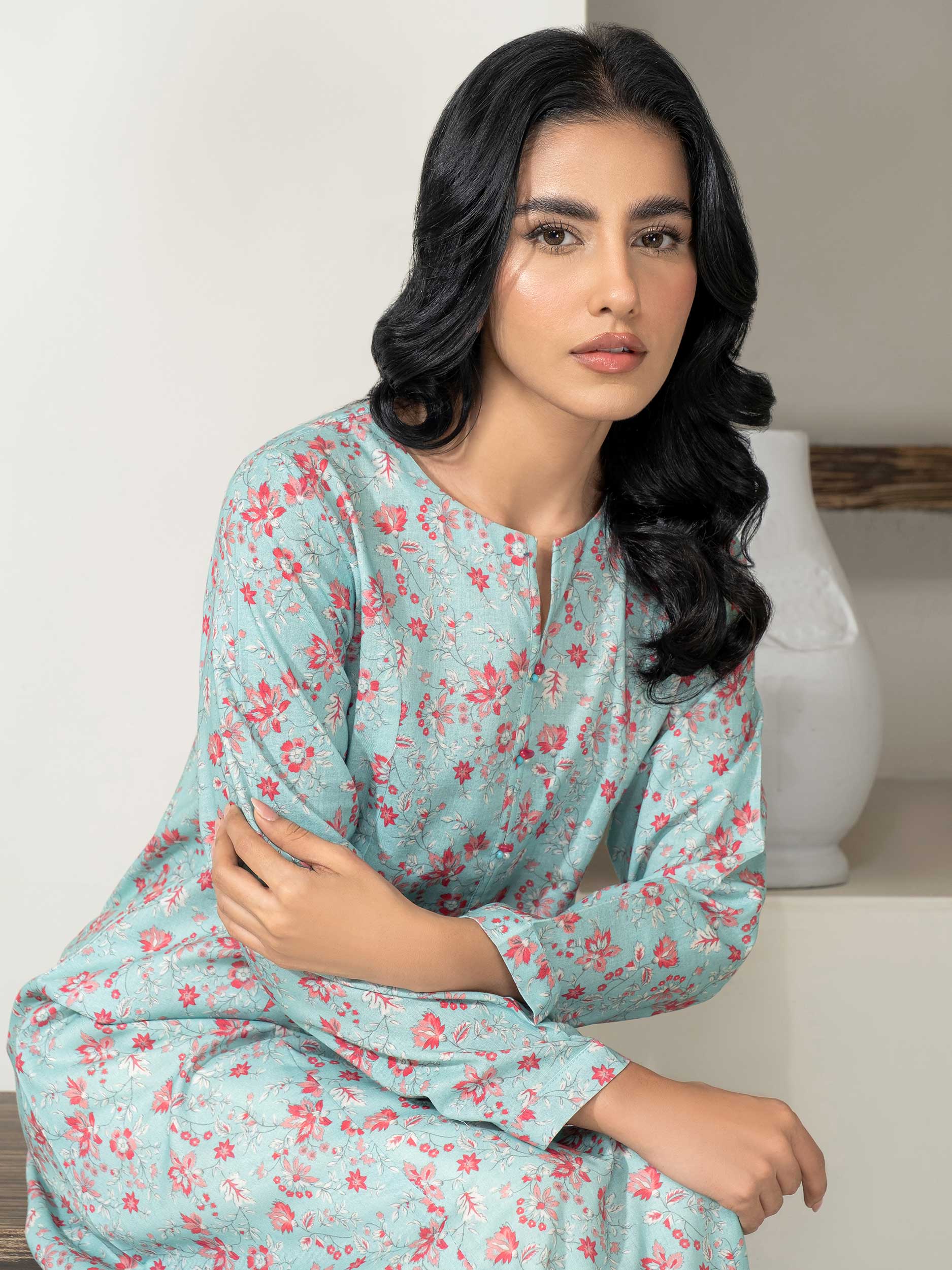 Khaddar Shirt-Printed (Unstitched) - Image 3