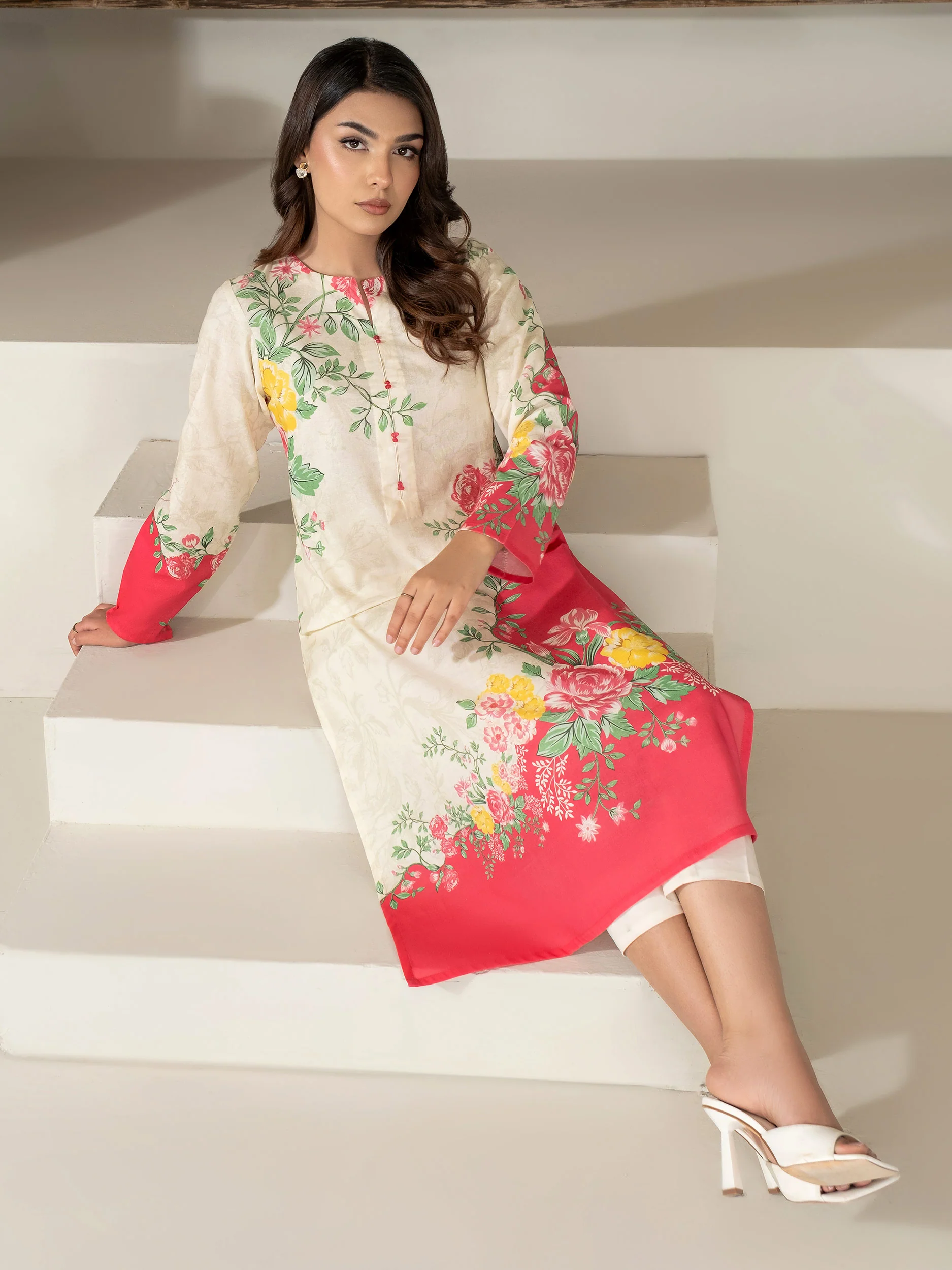 Khaddar Shirt-Printed (Unstitched) - Image 2