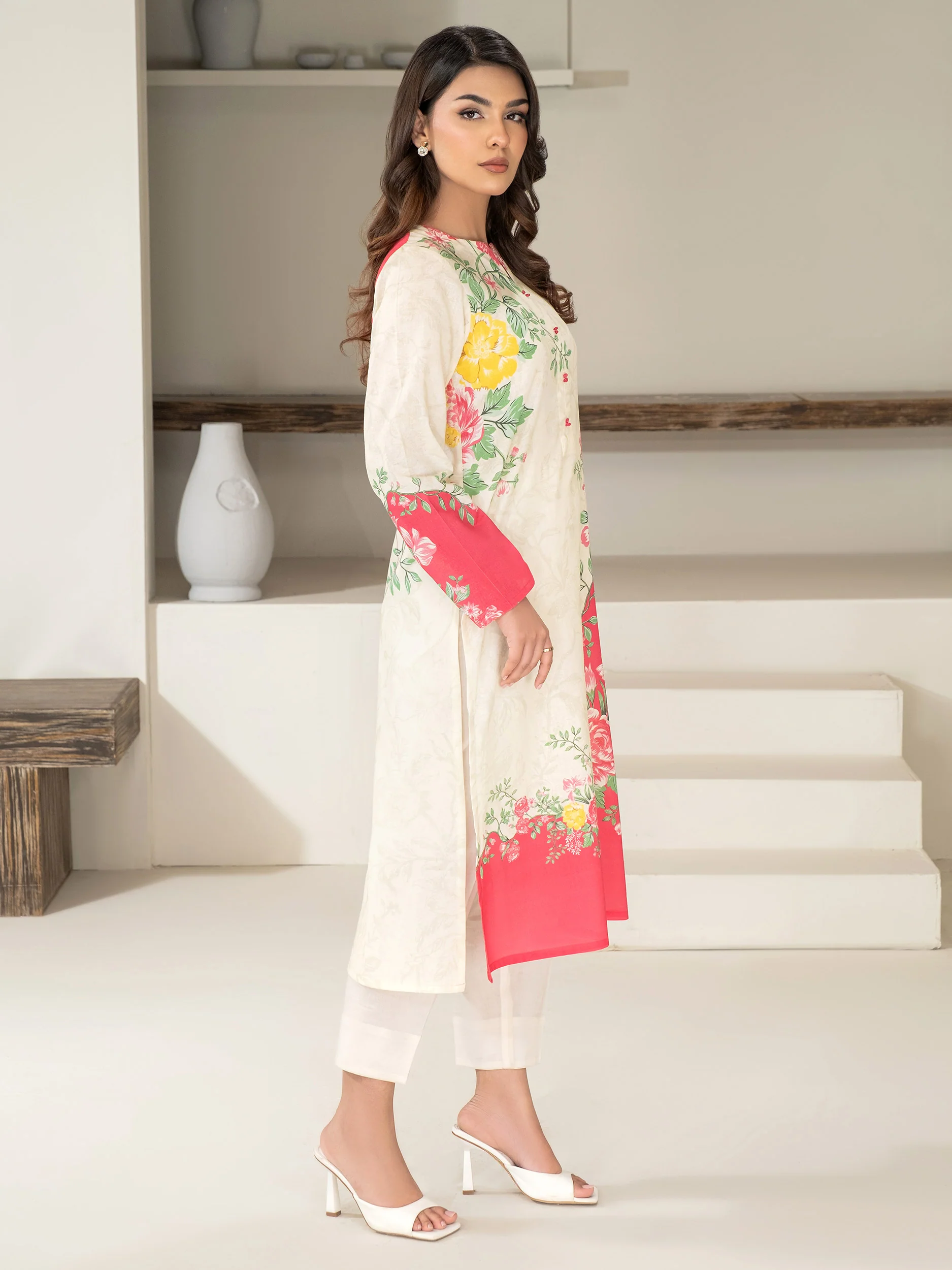 Khaddar Shirt-Printed (Unstitched) - Image 3