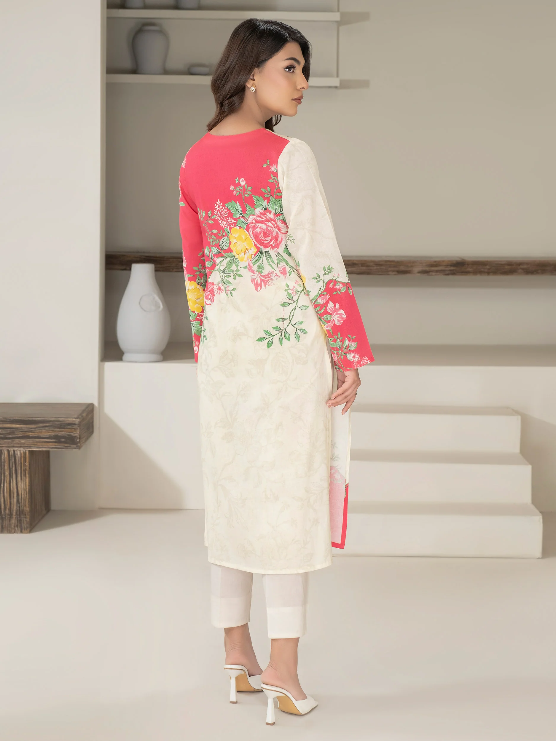 Khaddar Shirt-Printed (Unstitched) - Image 4