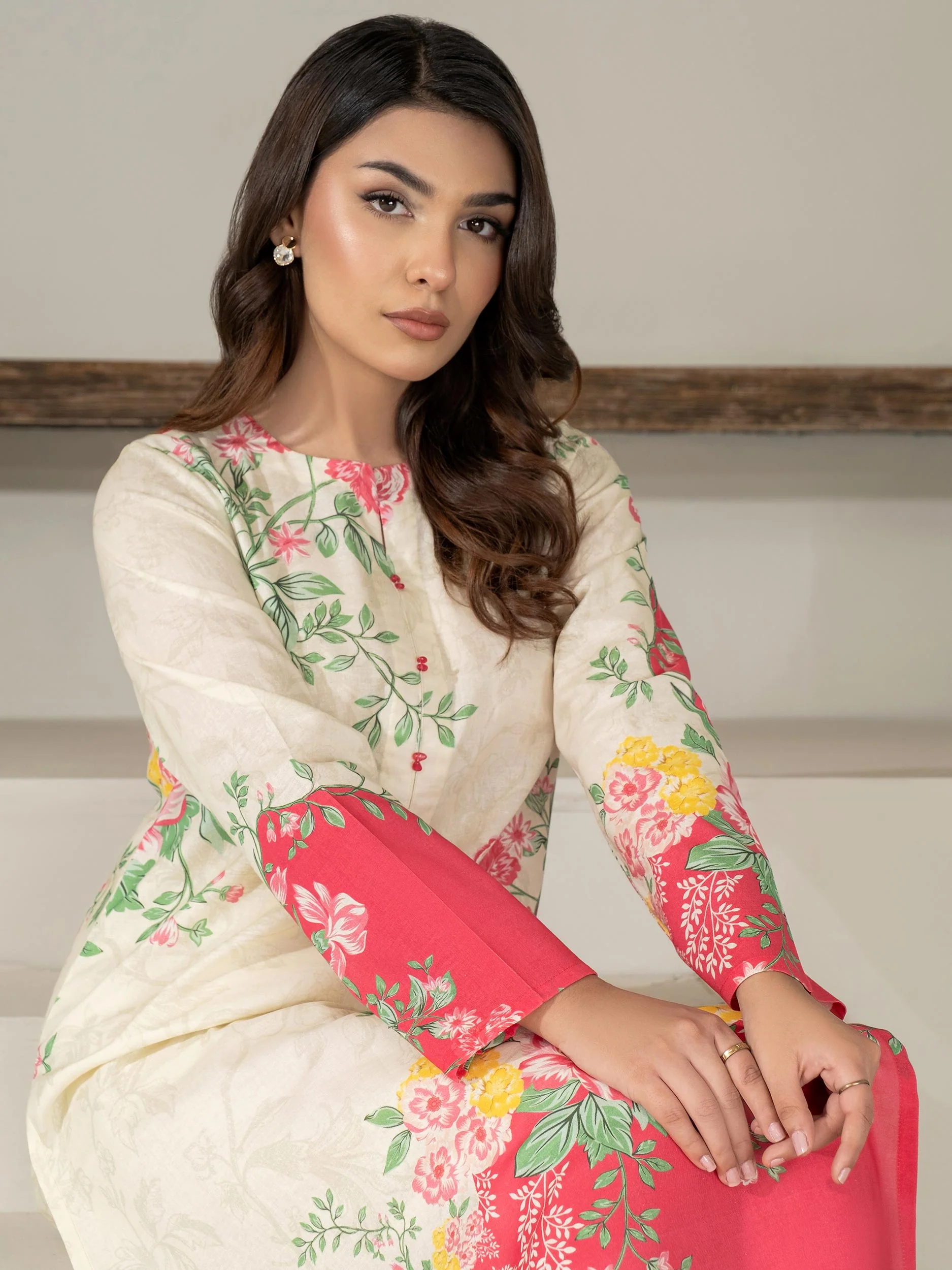 Khaddar Shirt-Printed (Unstitched) - Image 5