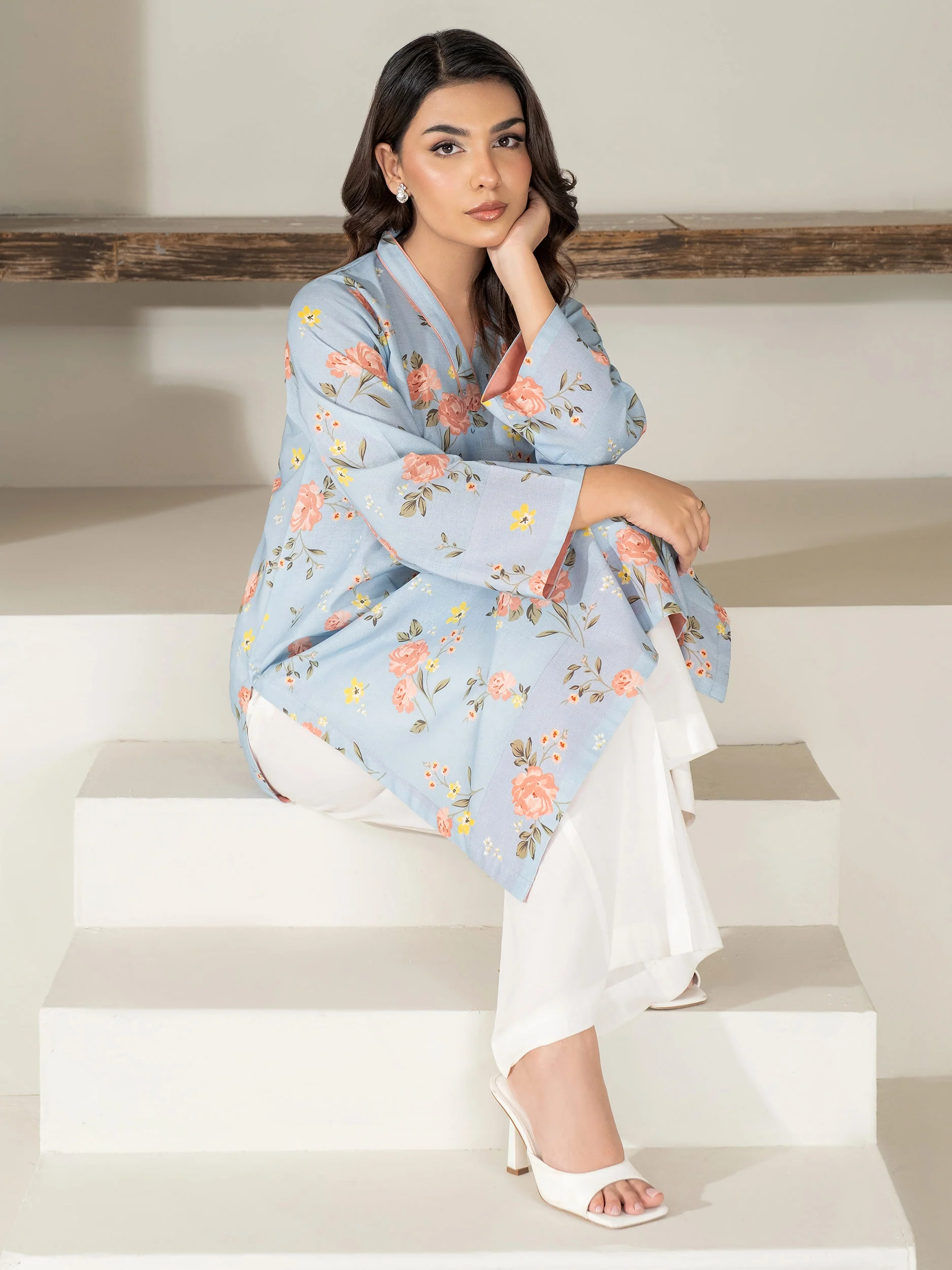 Khaddar Shirt-Printed (Unstitched) - Image 2