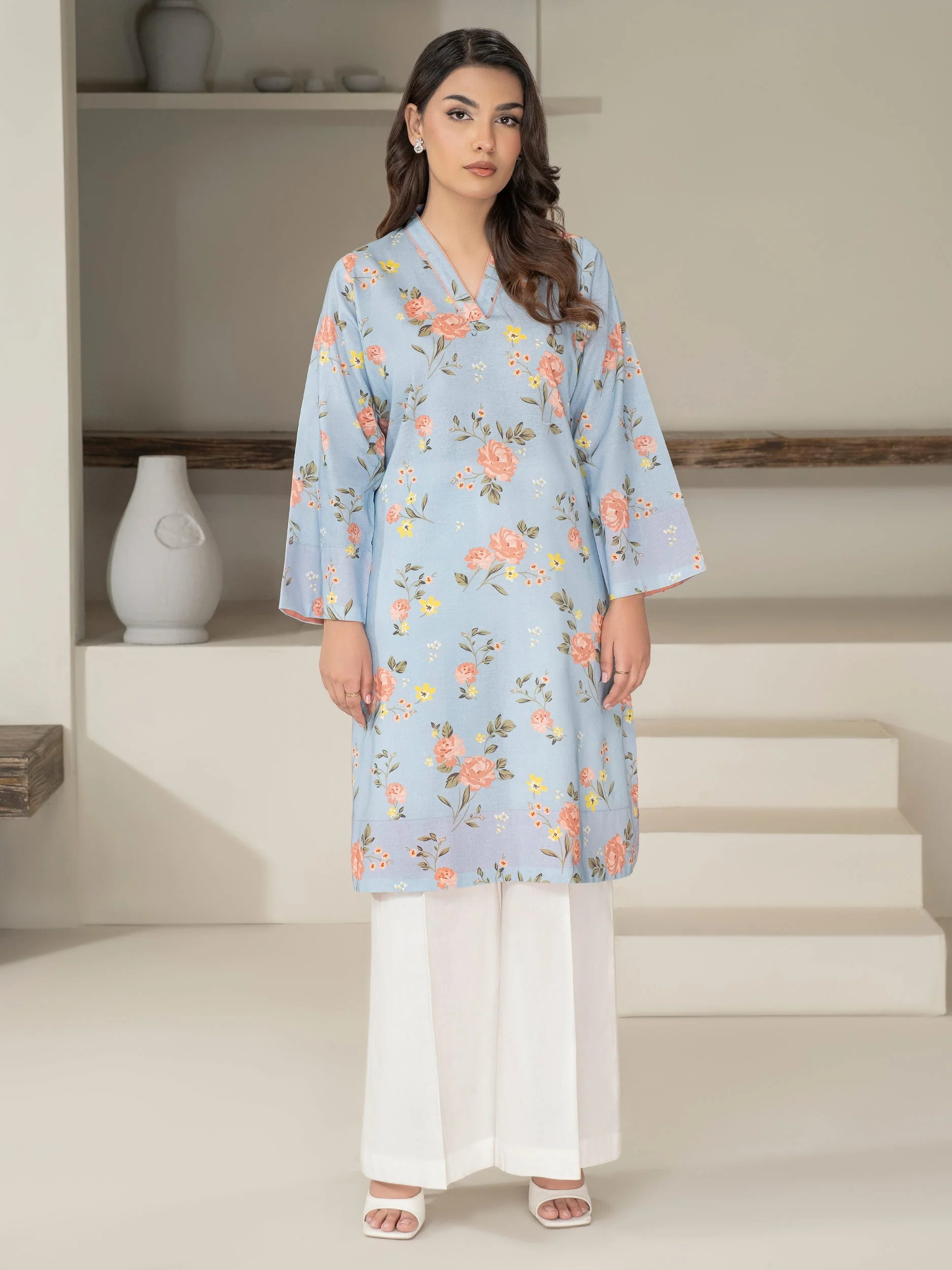 Khaddar Shirt-Printed (Unstitched) - Image 3