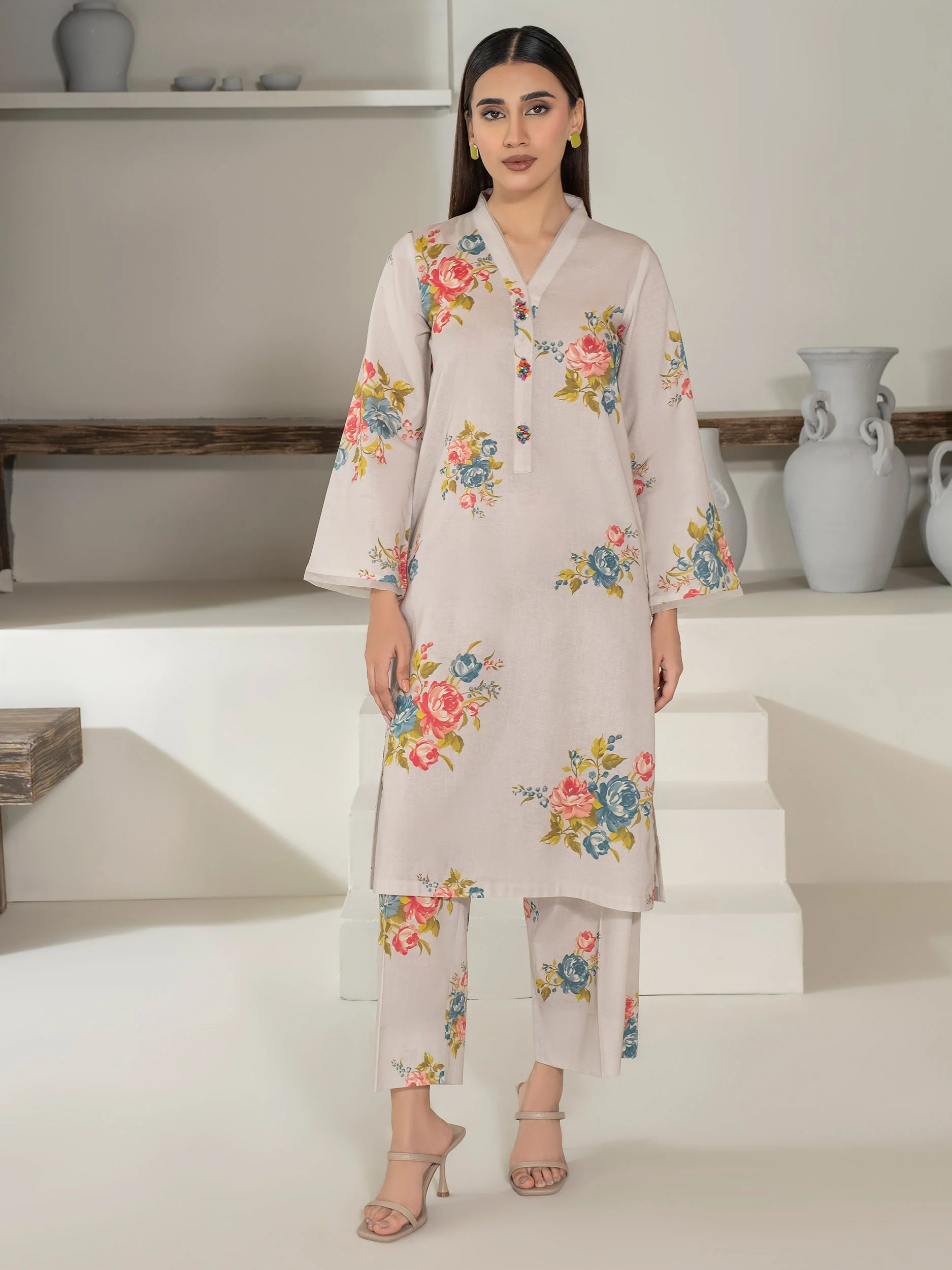 Khaddar Shirt-Printed (Unstitched) - Image 4
