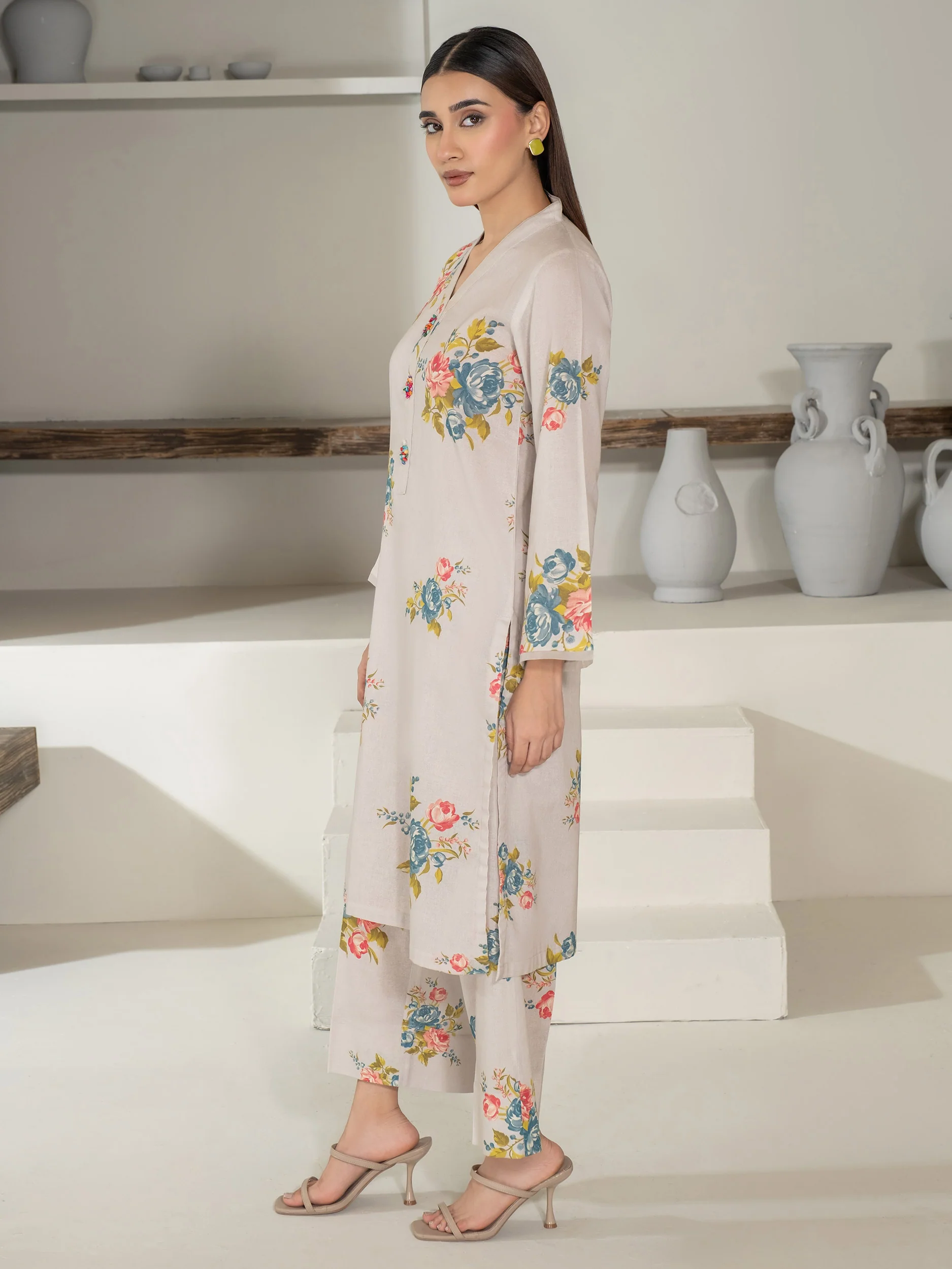 Khaddar Shirt-Printed (Unstitched) - Image 5