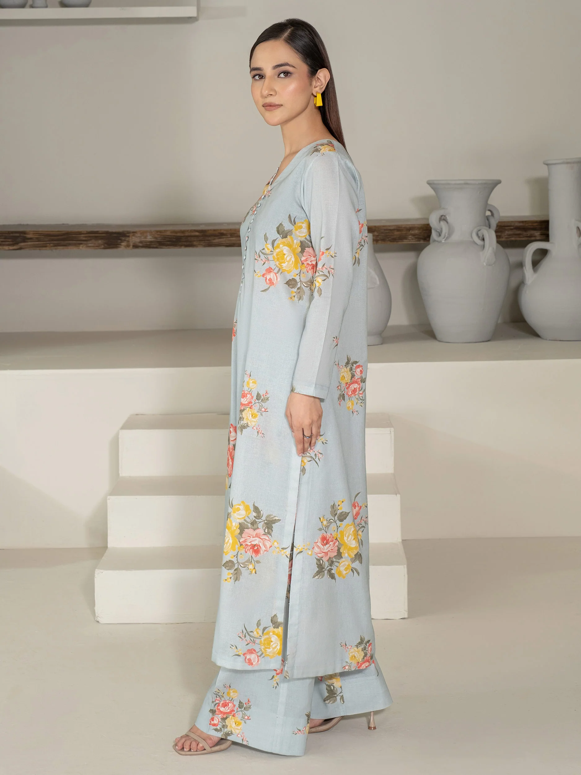 Khaddar Shirt-Printed (Unstitched) - Image 3