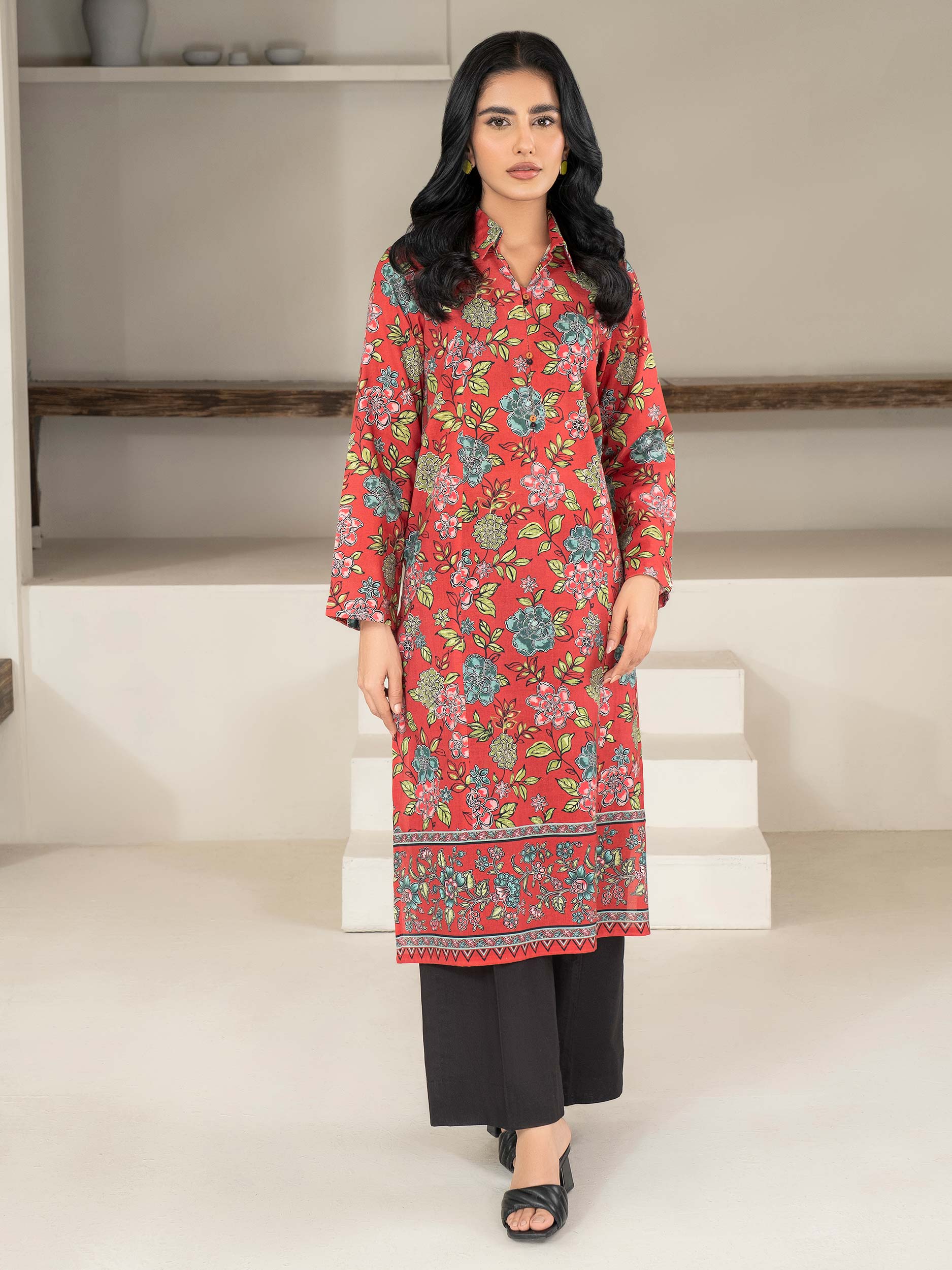 Khaddar Shirt-Printed (Unstitched) - Image 3