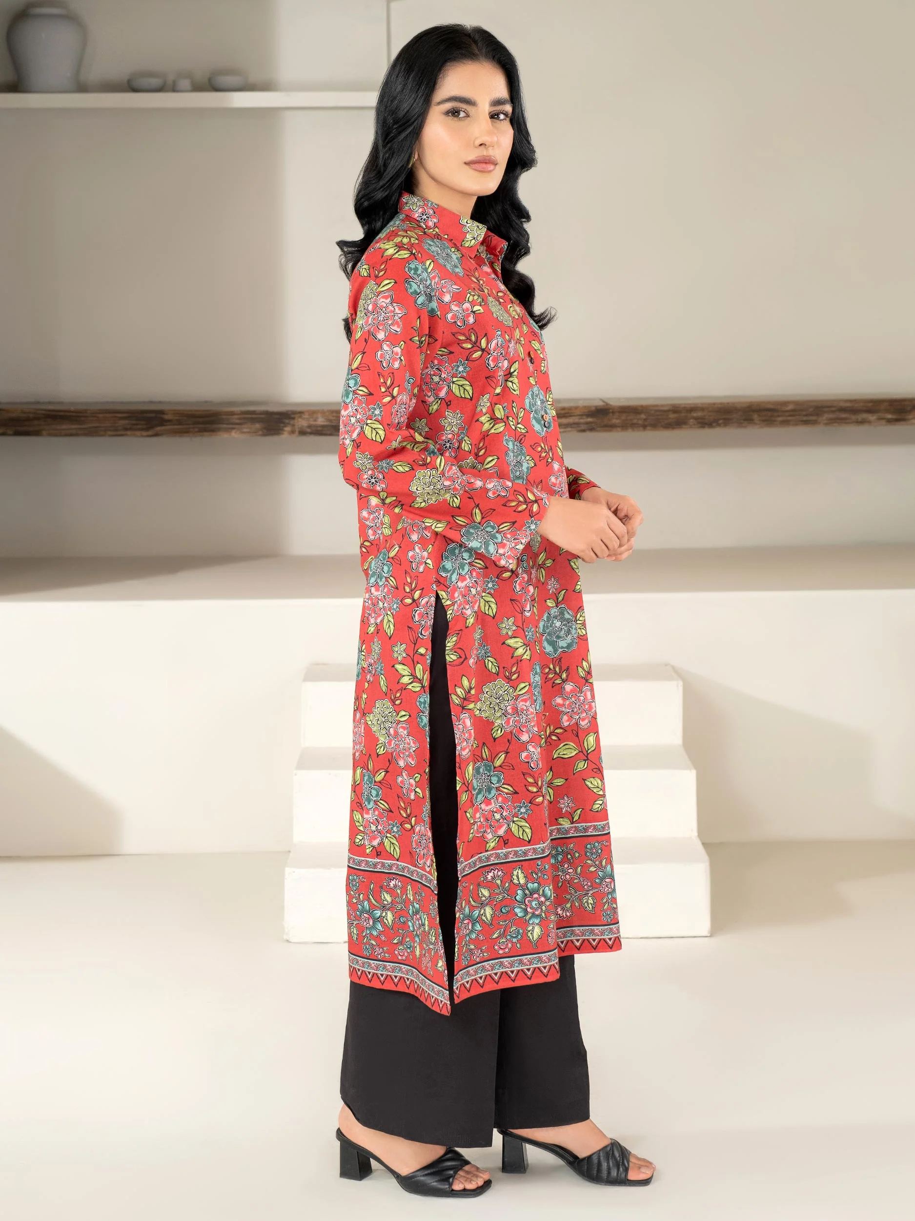 Khaddar Shirt-Printed (Unstitched) - Image 4