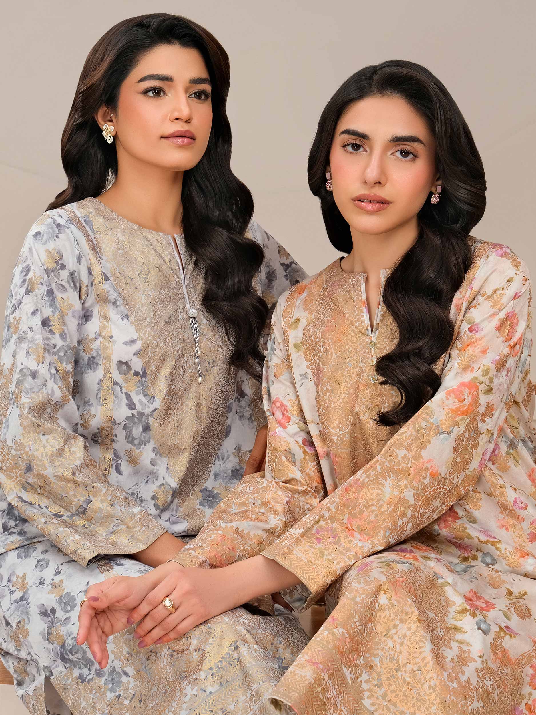 2 Piece Lawn Suit-Paste Print (Unstitched) - Image 7