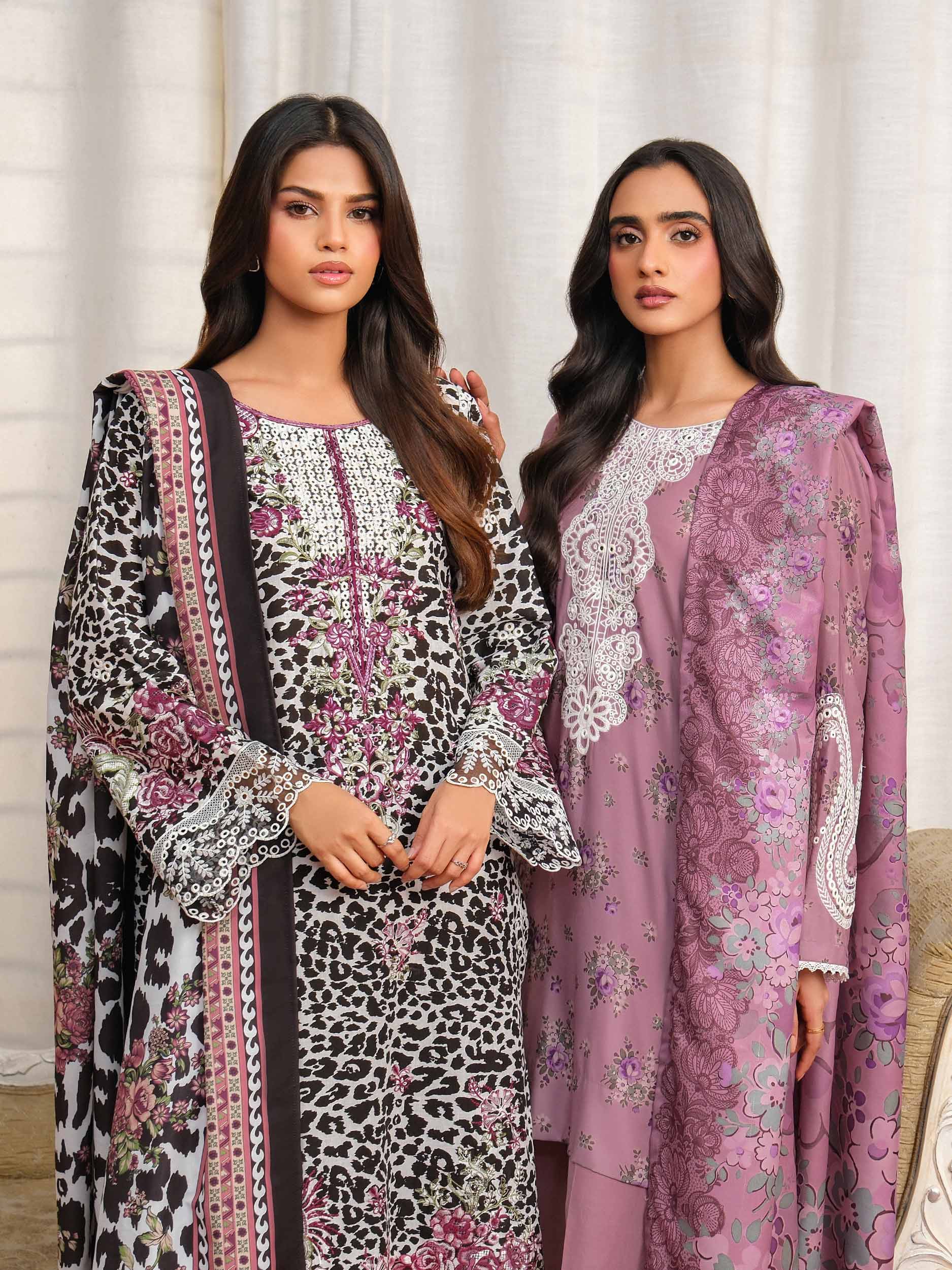 3 Piece Khaddar Suit-Embroidered (Unstitched) - Image 7