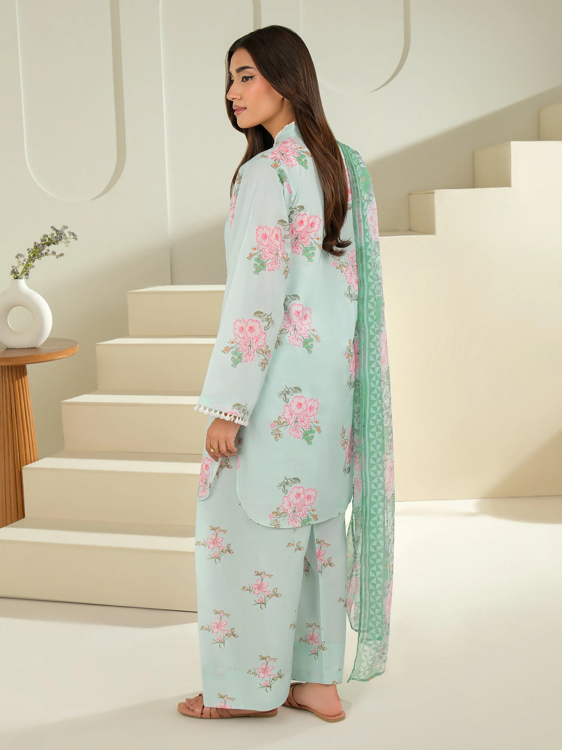 3 Piece Lawn Suit-Printed (Unstitched) - Image 6