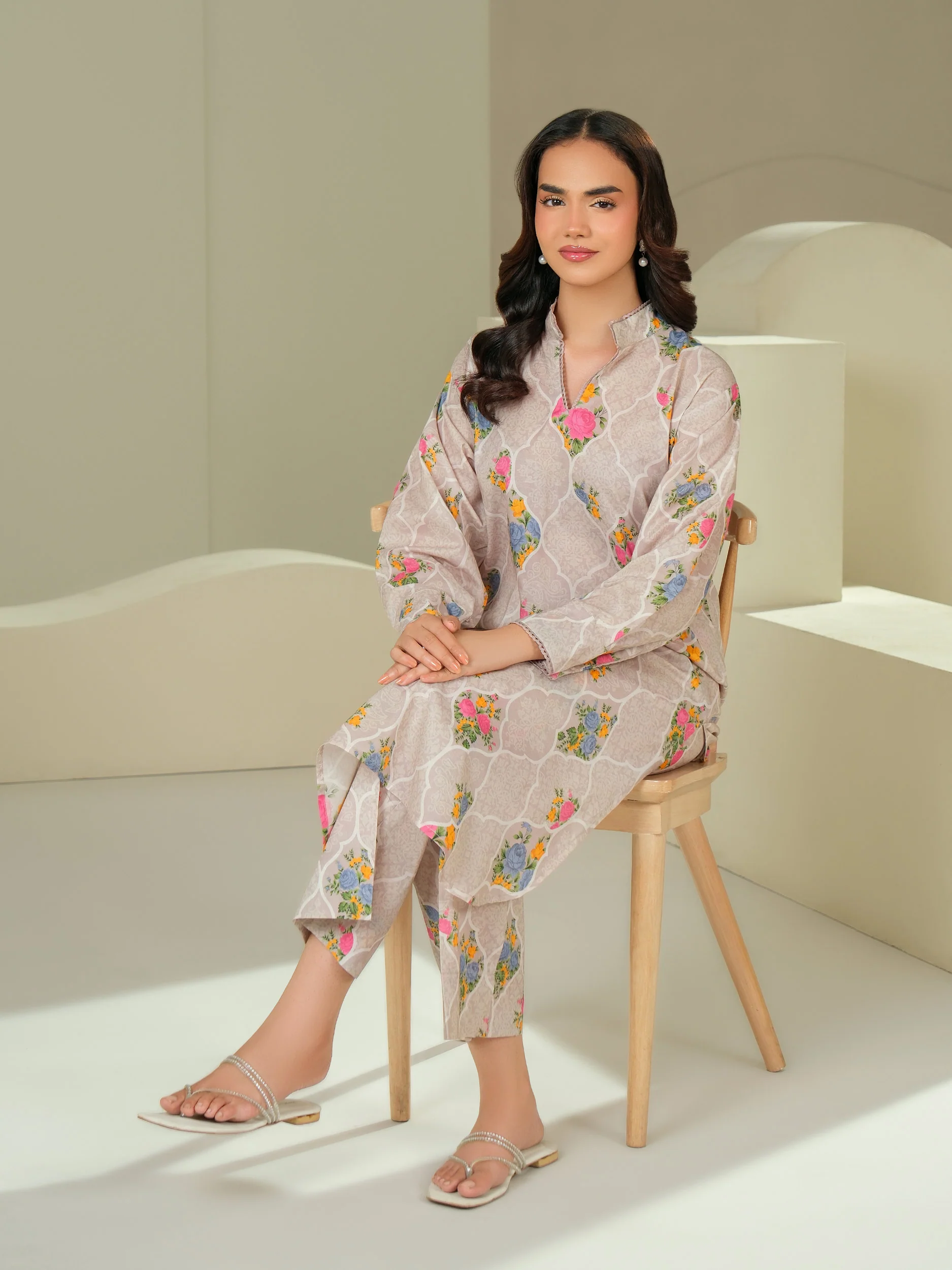 Lawn Shirt-Printed (Unstitched) - Image 5