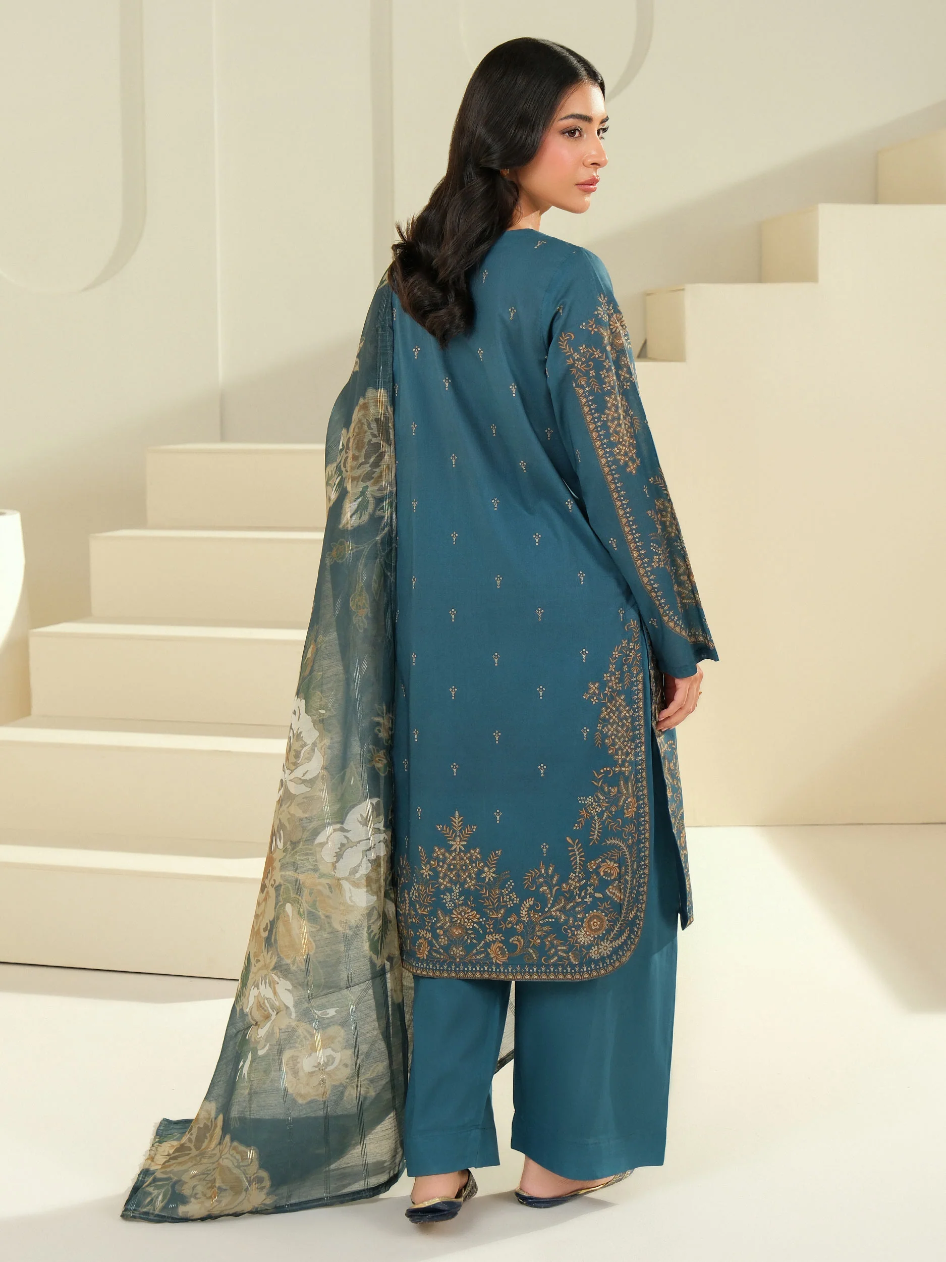 3 Piece Lawn Suit-Printed (Unstitched) - Image 6