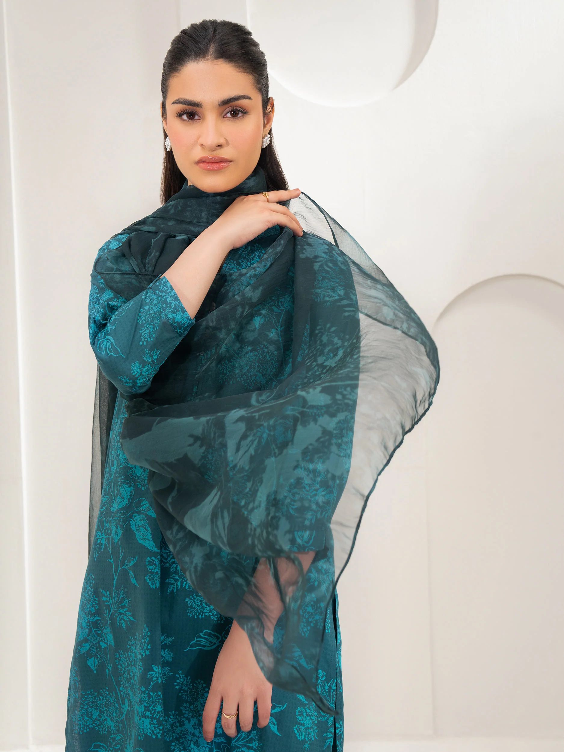 3 Piece Lawn Suit-Printed (Unstitched) - Image 5