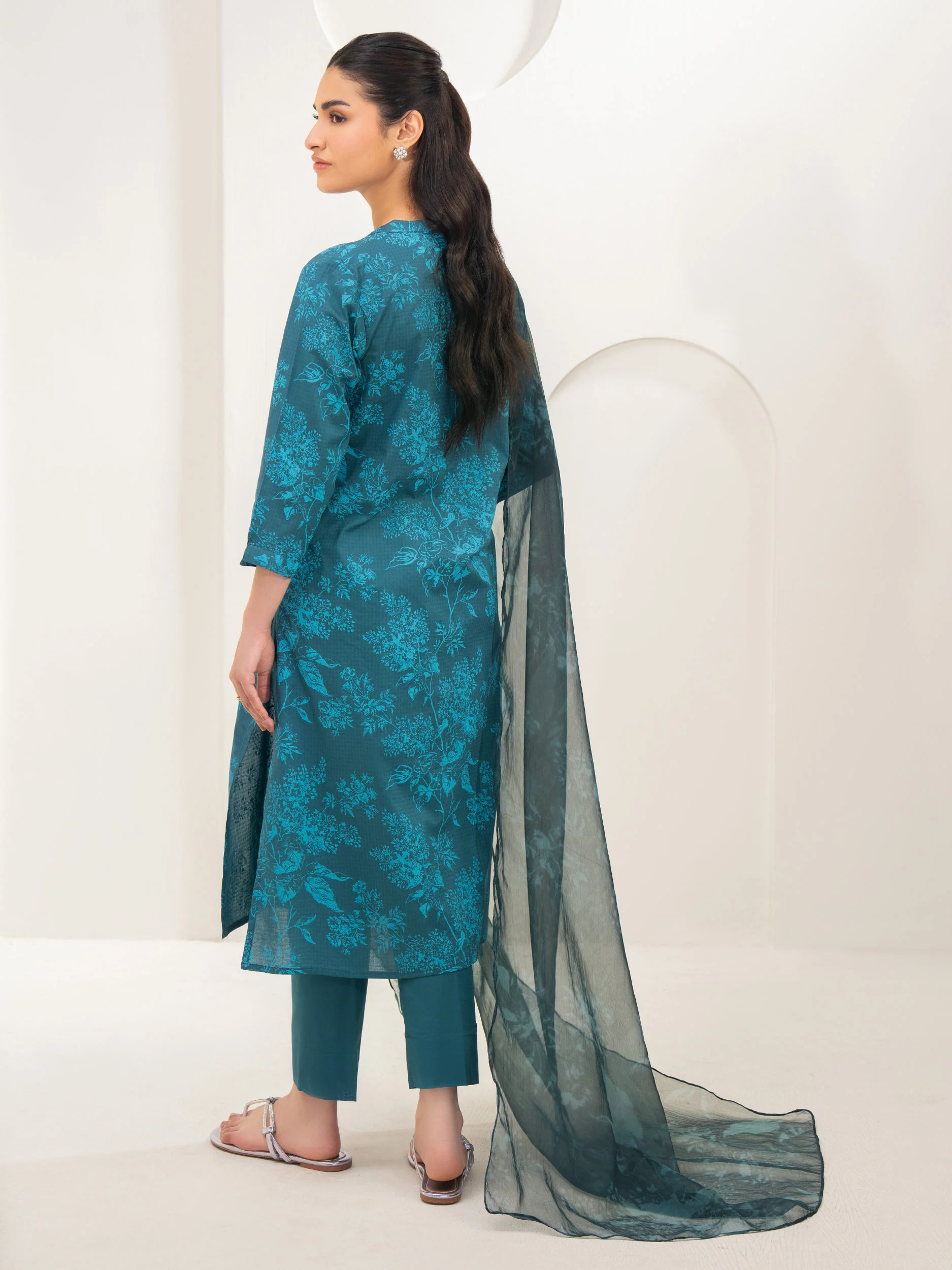 3 Piece Lawn Suit-Printed (Unstitched) - Image 6