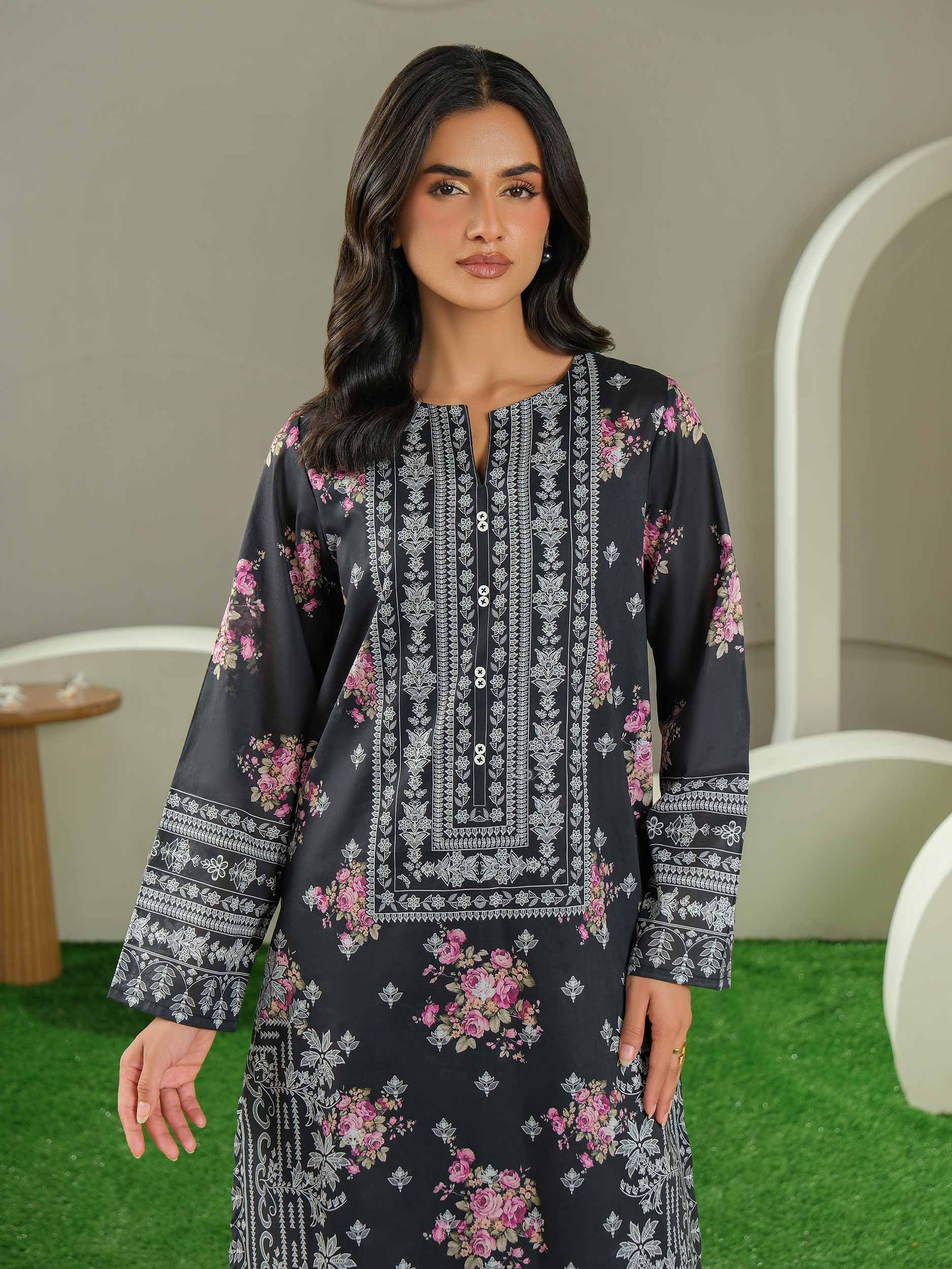 2 Piece Lawn Suit-Printed (Unstitched) - Image 6