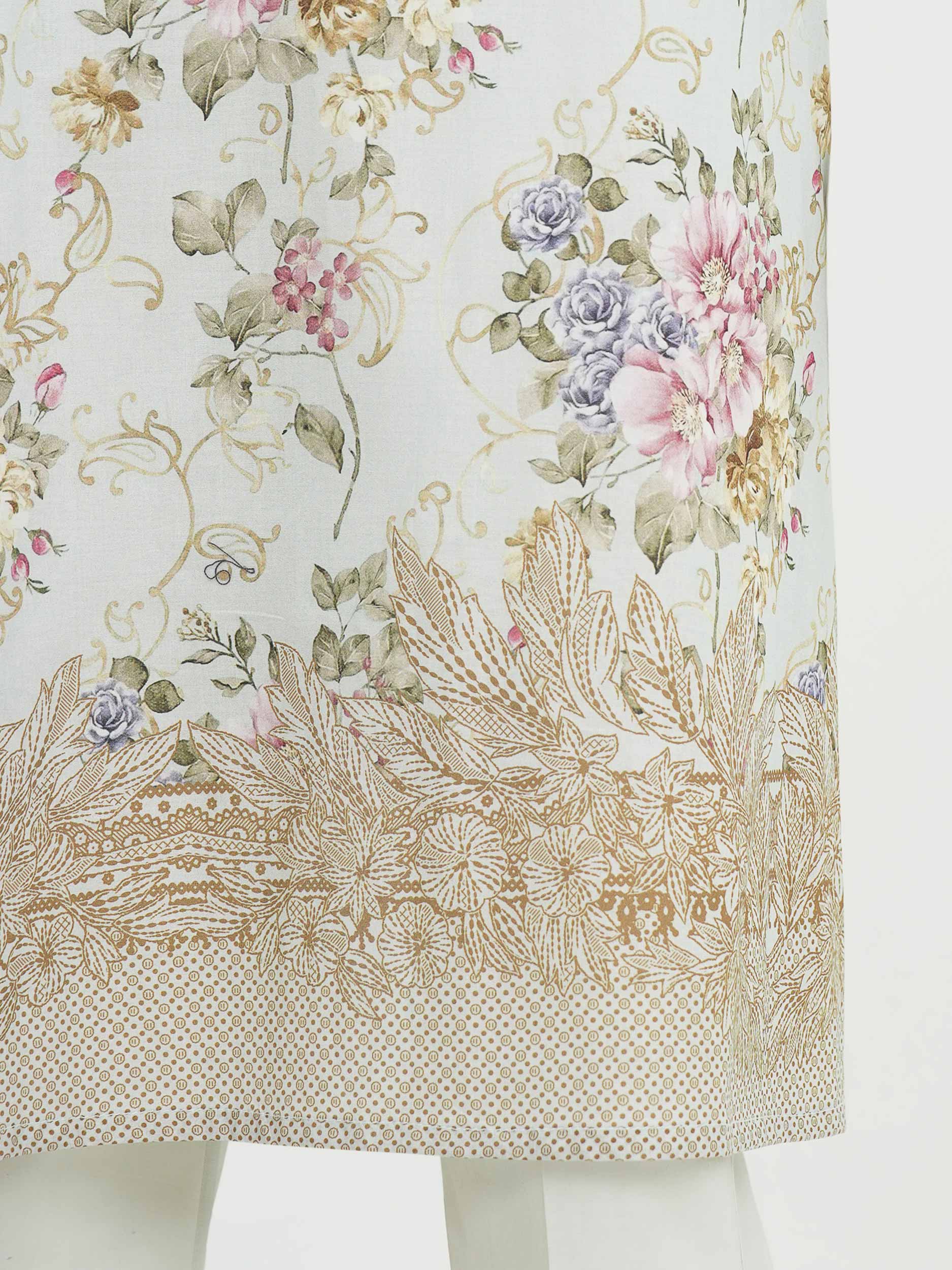 3 Piece Lawn Suit-Printed (Unstitched) - Image 5