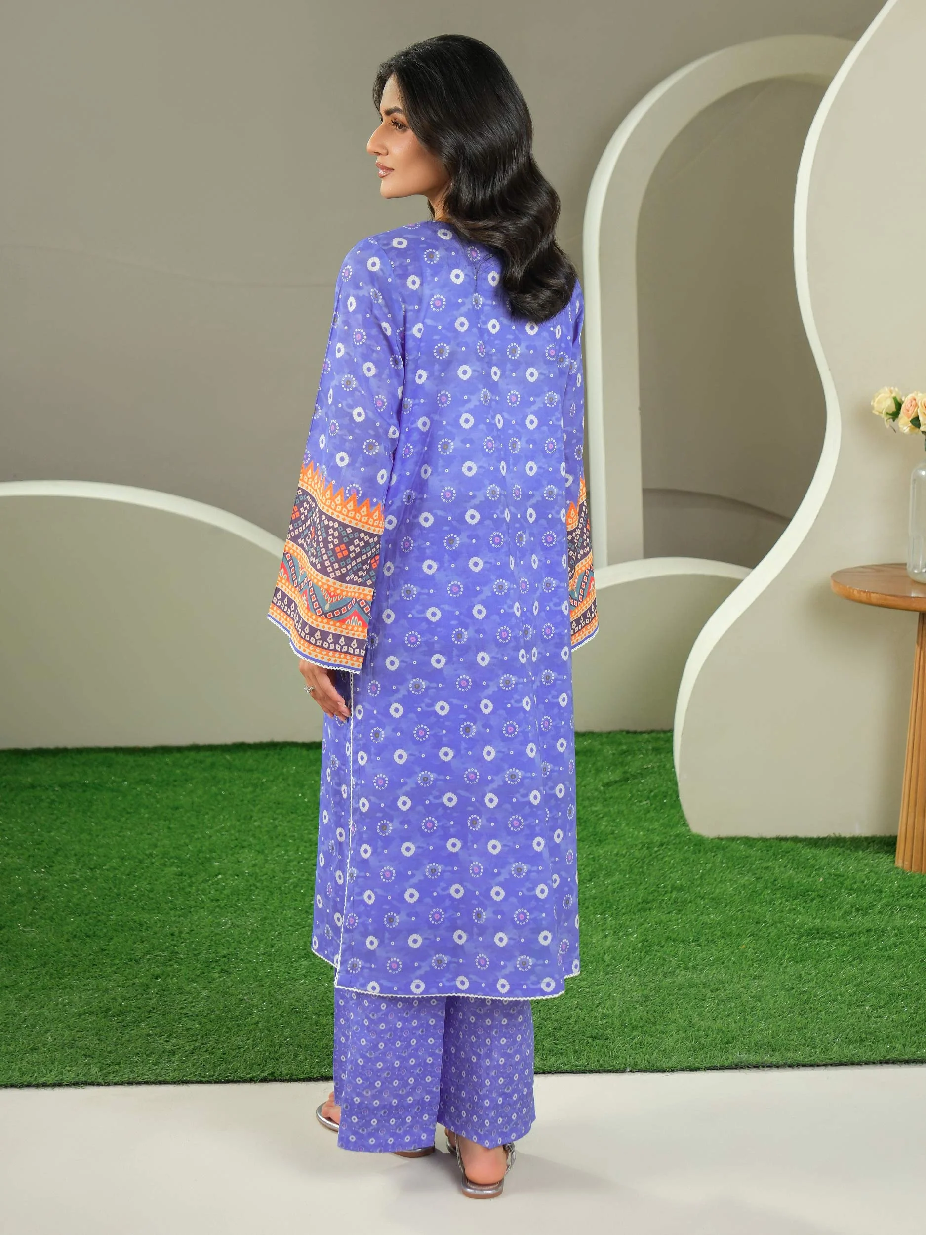 2 Piece Lawn Suit-Printed (Unstitched) - Image 5