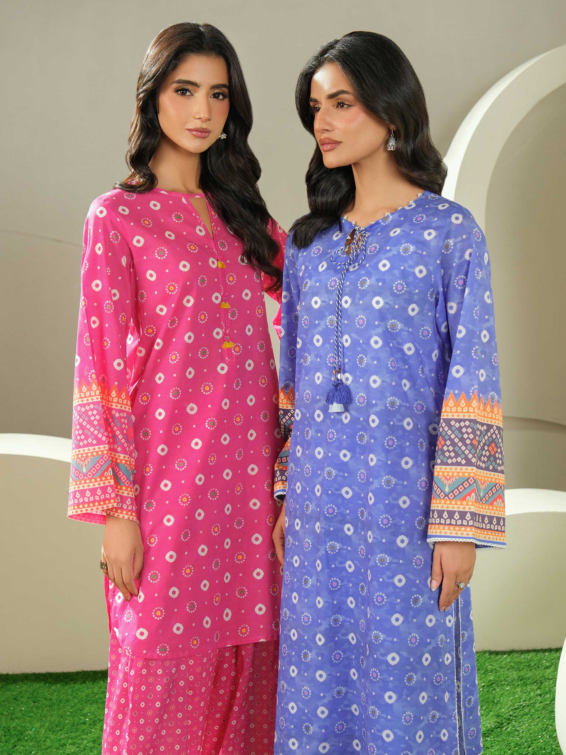2 Piece Lawn Suit-Printed (Unstitched) - Image 8