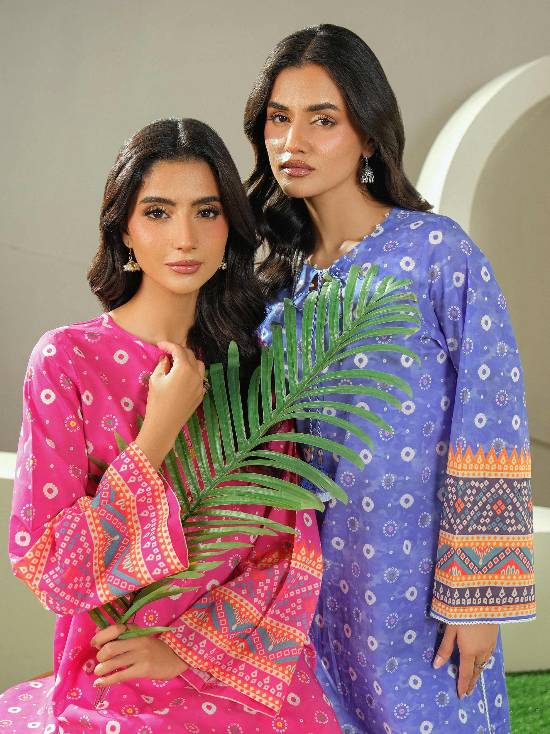 2 Piece Lawn Suit-Printed (Unstitched) - Image 9