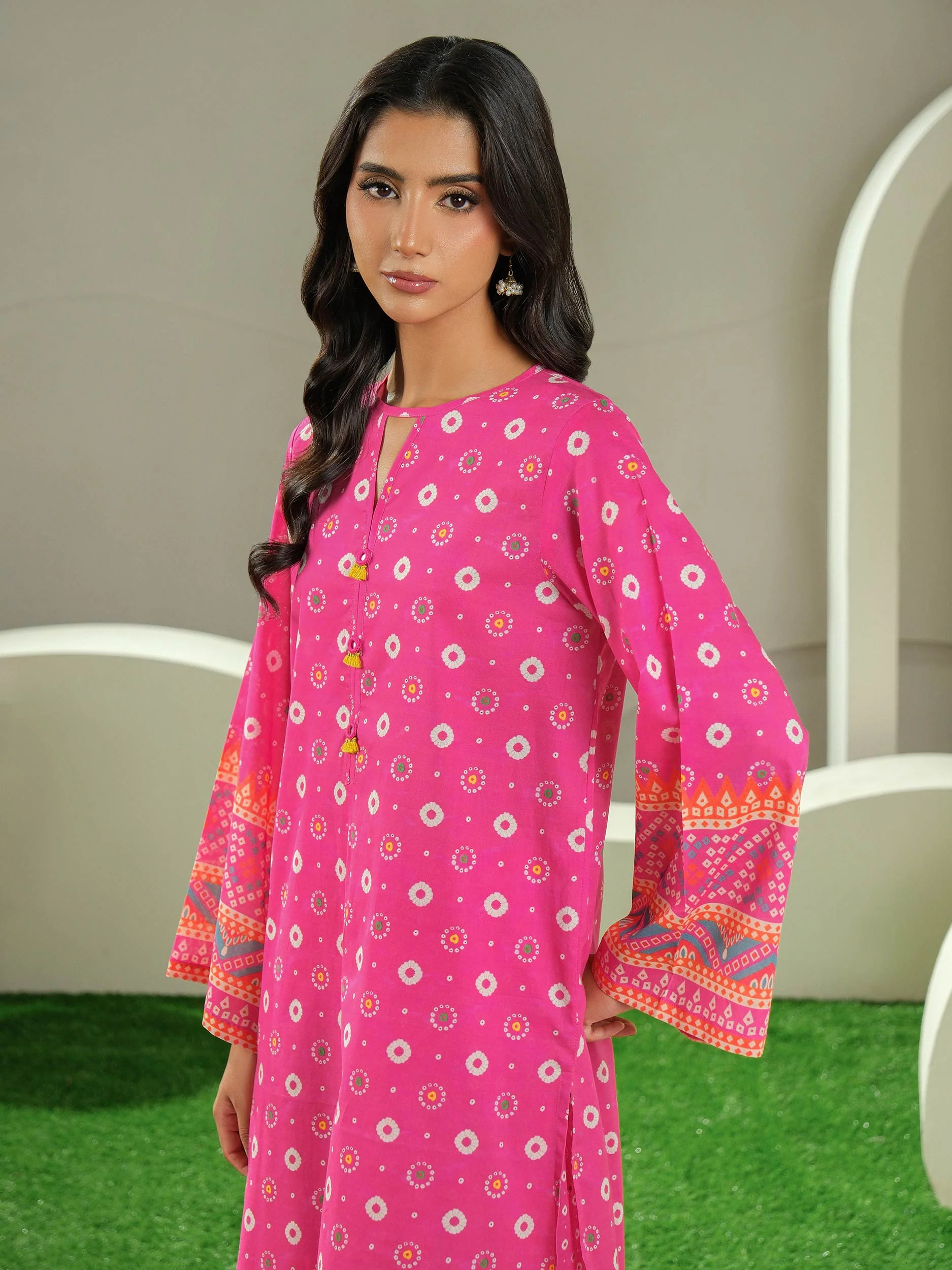 2 Piece Lawn Suit-Printed (Unstitched) - Image 5