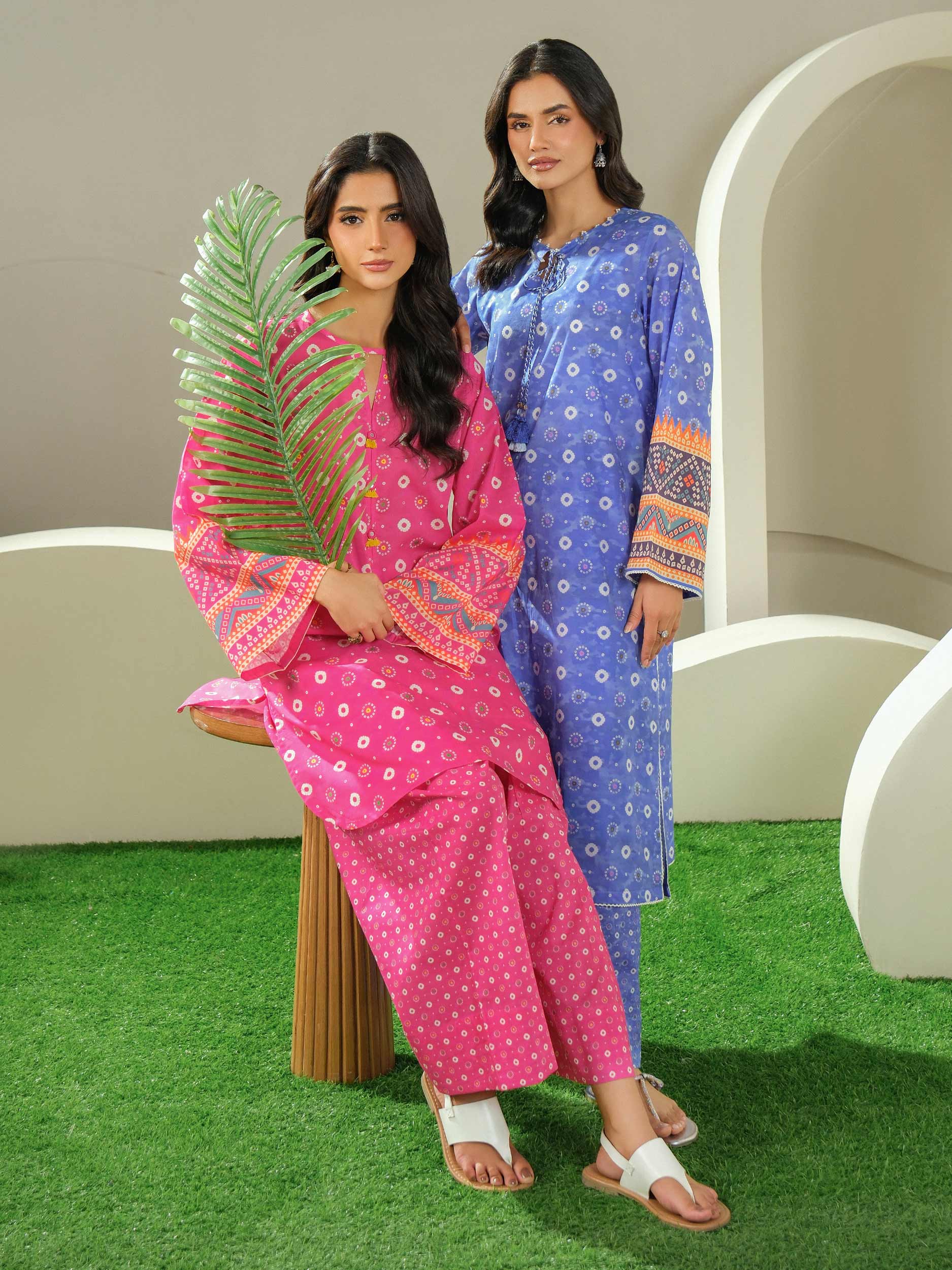 2 Piece Lawn Suit-Printed (Unstitched) - Image 8
