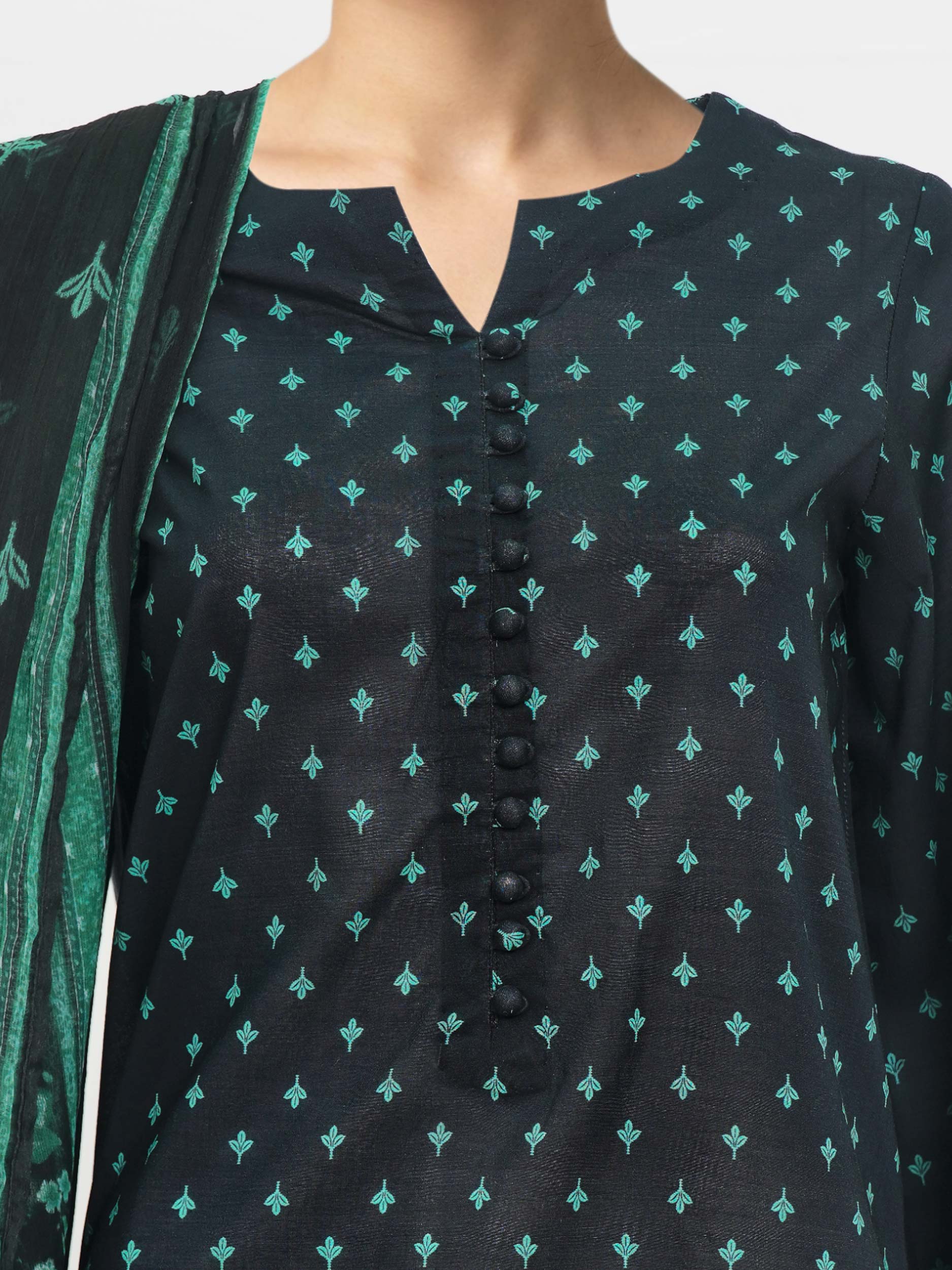 3 Piece Lawn Suit (Unstitched) - Image 6