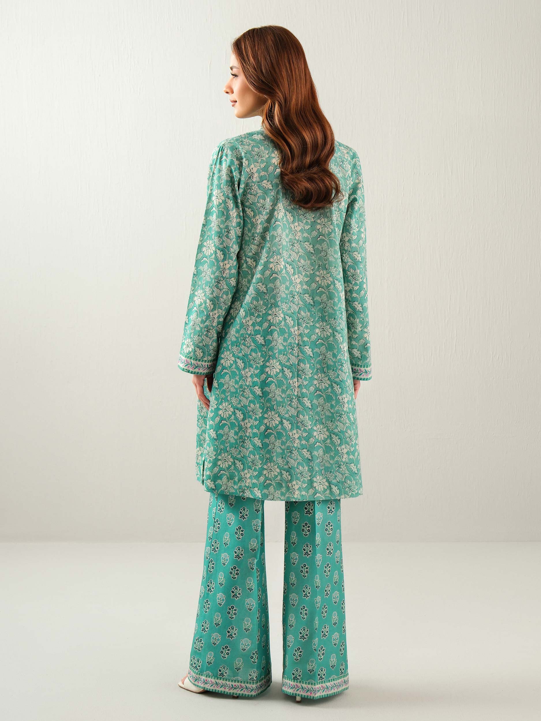2 Piece Khaddar Suit-Printed (Unstitched) - Image 3