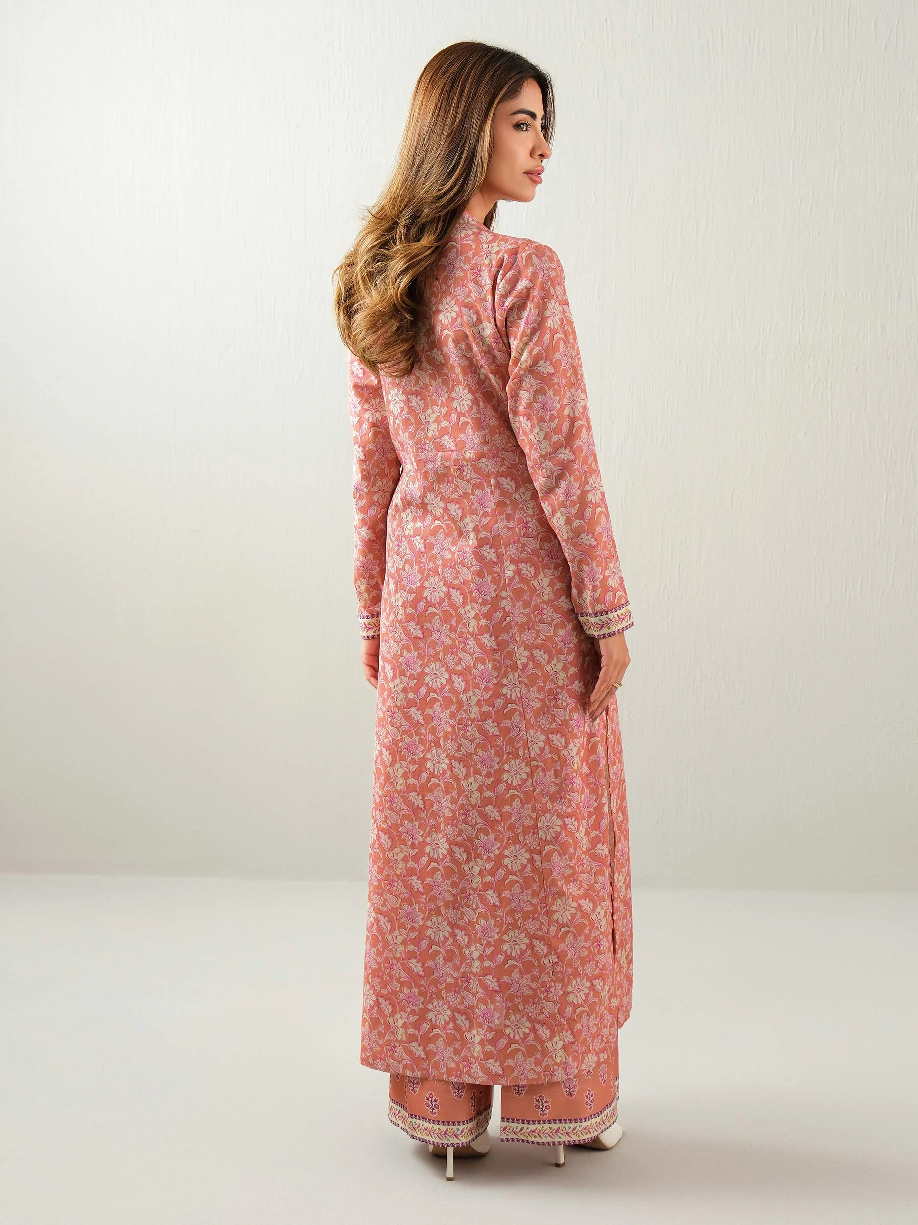 2 Piece Khaddar Suit-Printed (Unstitched) - Image 3