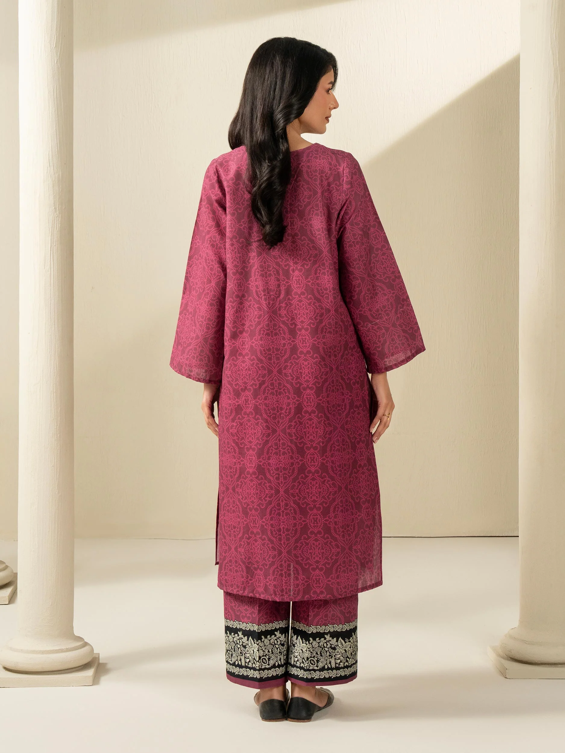 2 Piece Khaddar Suit-Printed (Unstitched) - Image 5