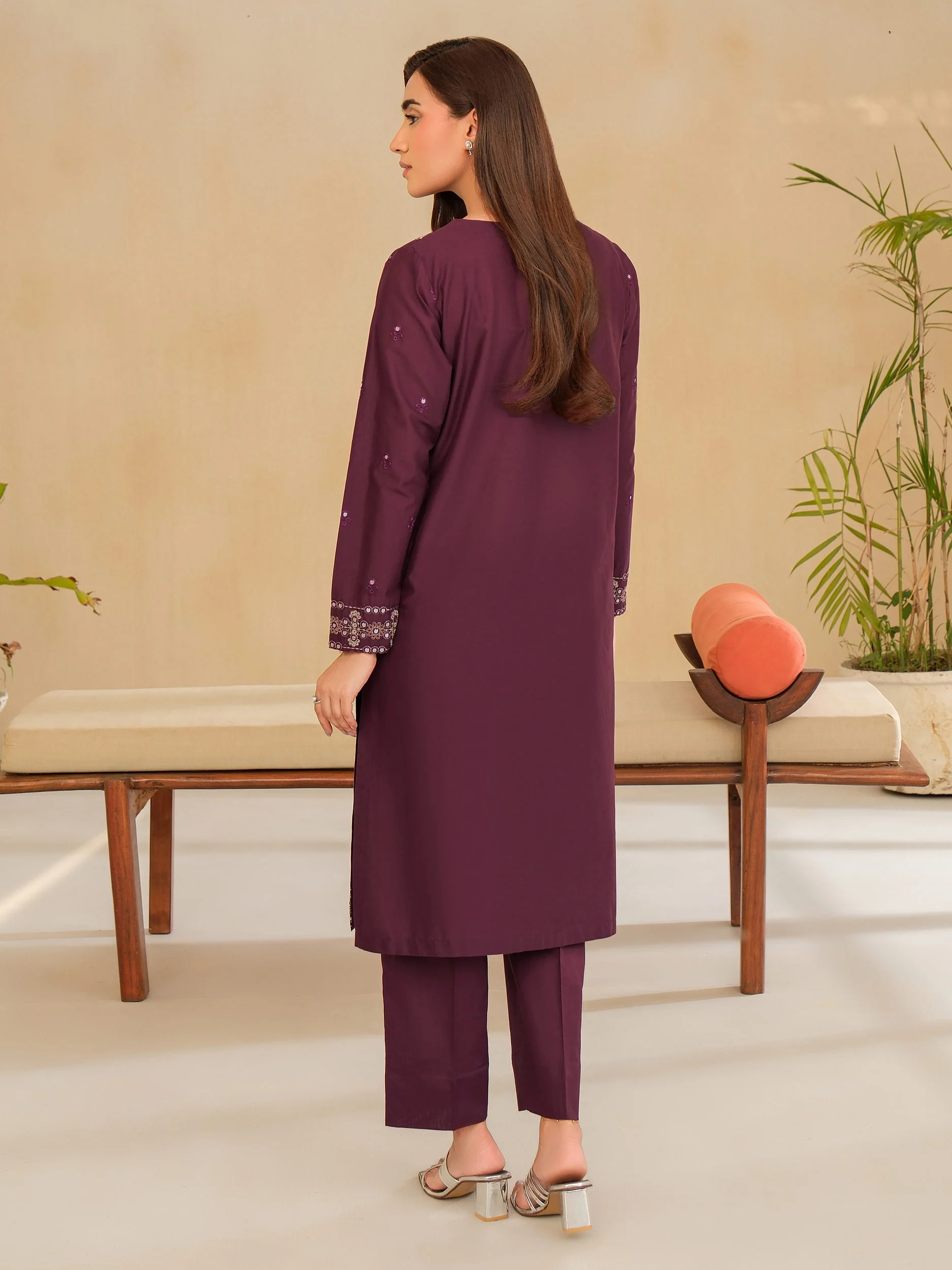 2 Piece Lawn Suit-Embroidered (Unstitched) - Image 4