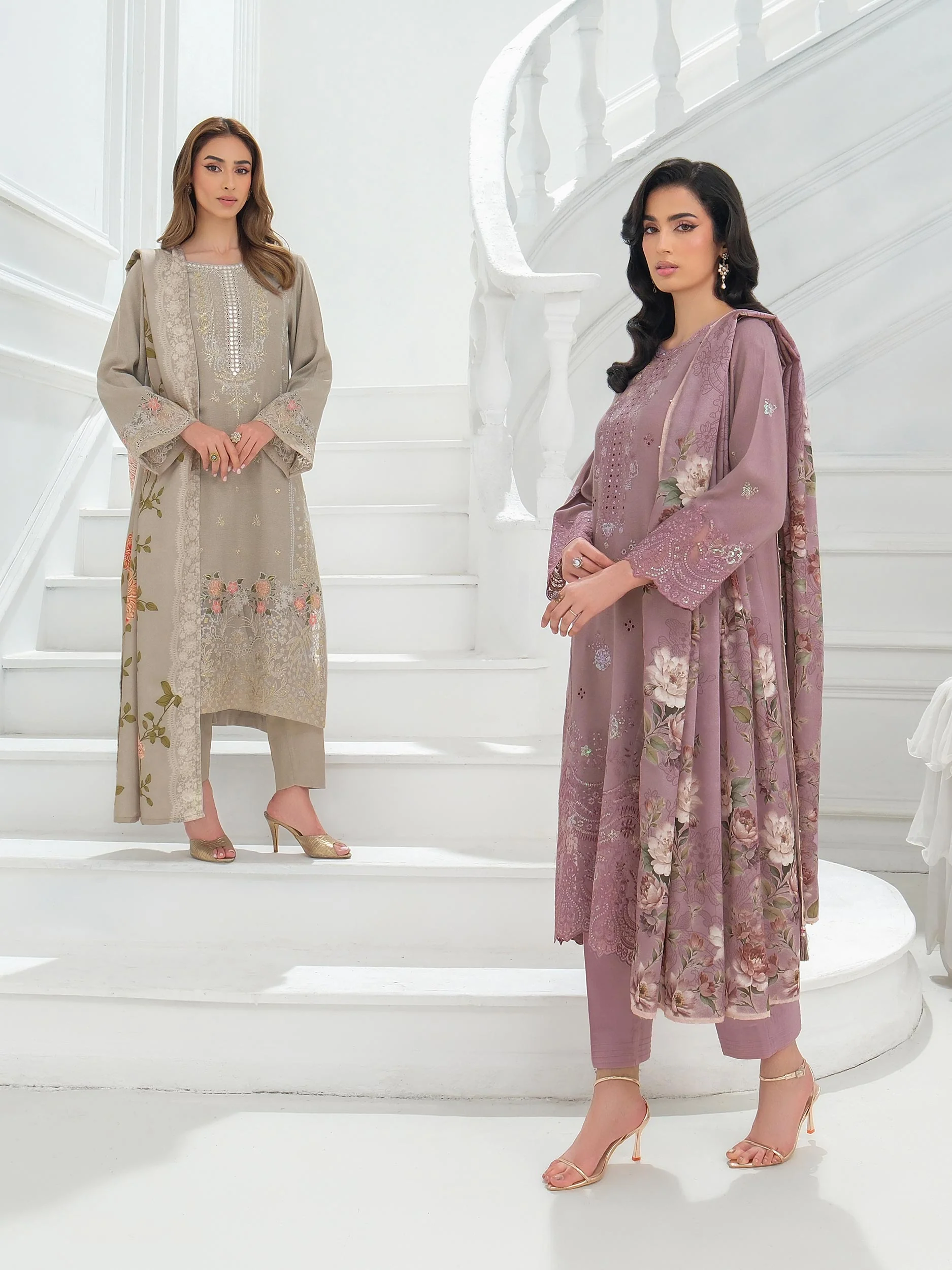 3 Piece Karandi Suit-Embroidered (Unstitched) - Image 10