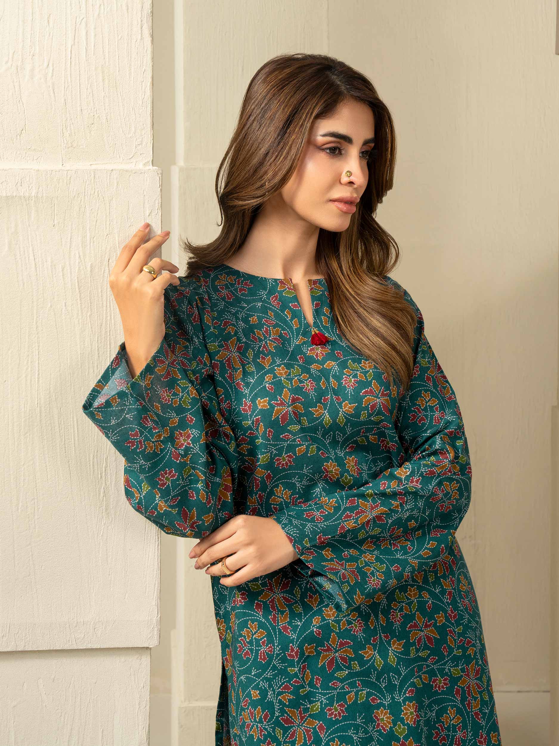 Khaddar Shirt-Printed (Unstitched) - Image 2