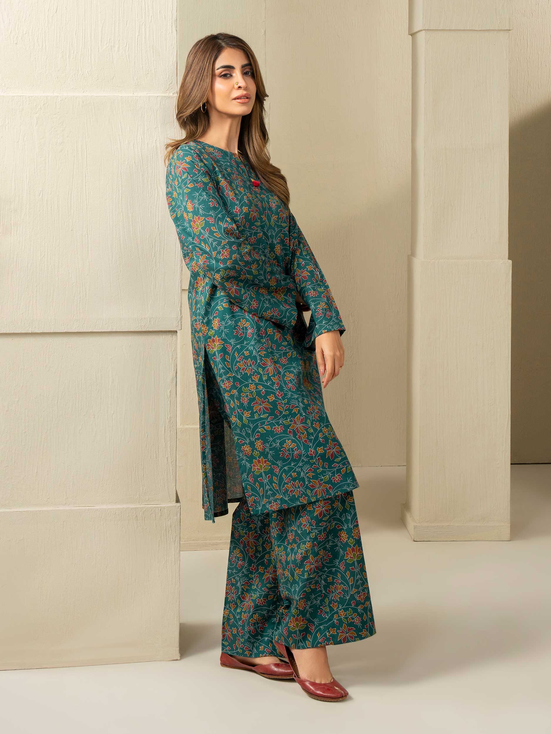 Khaddar Shirt-Printed (Unstitched) - Image 3