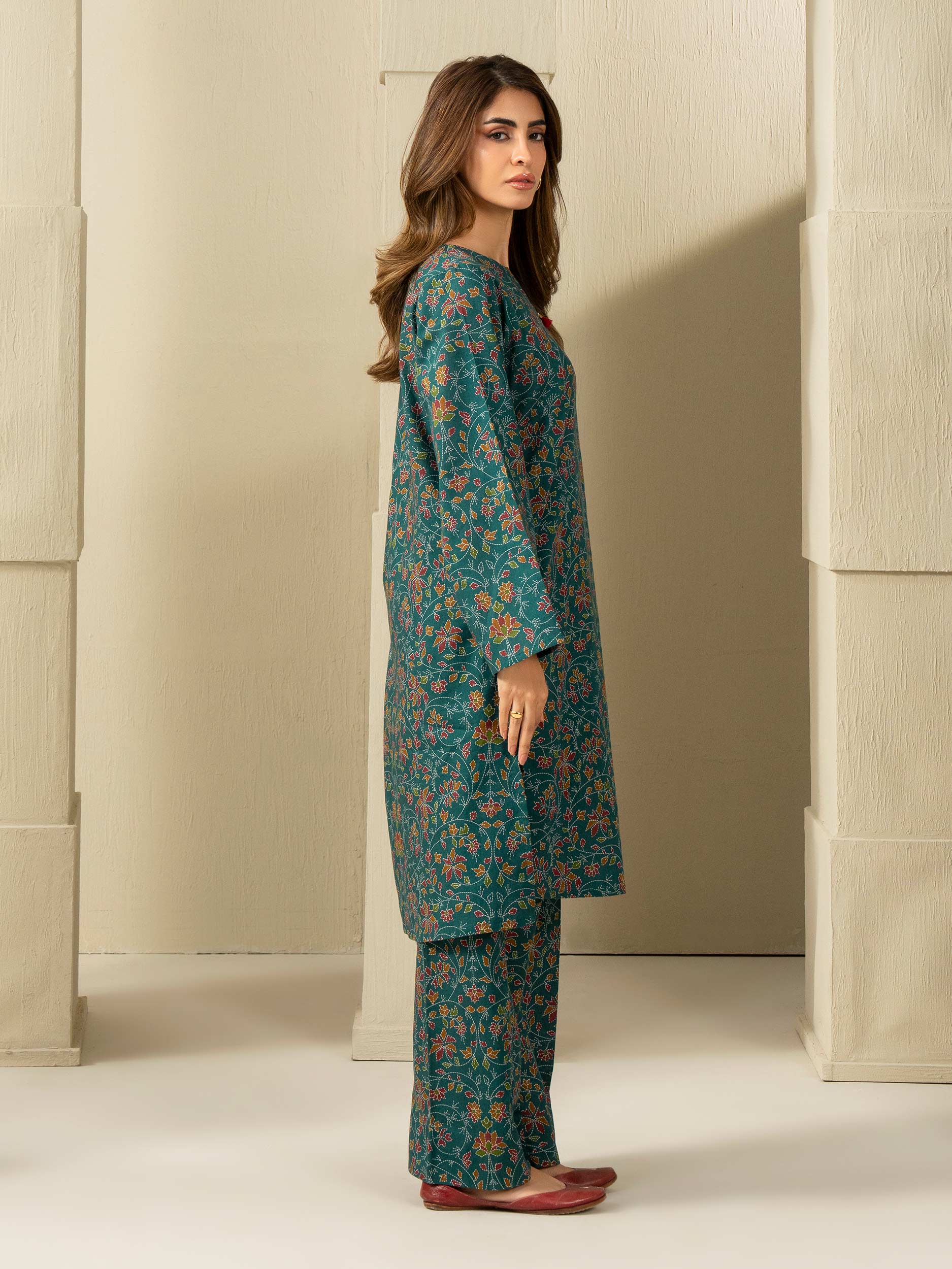 Khaddar Shirt-Printed (Unstitched) - Image 4