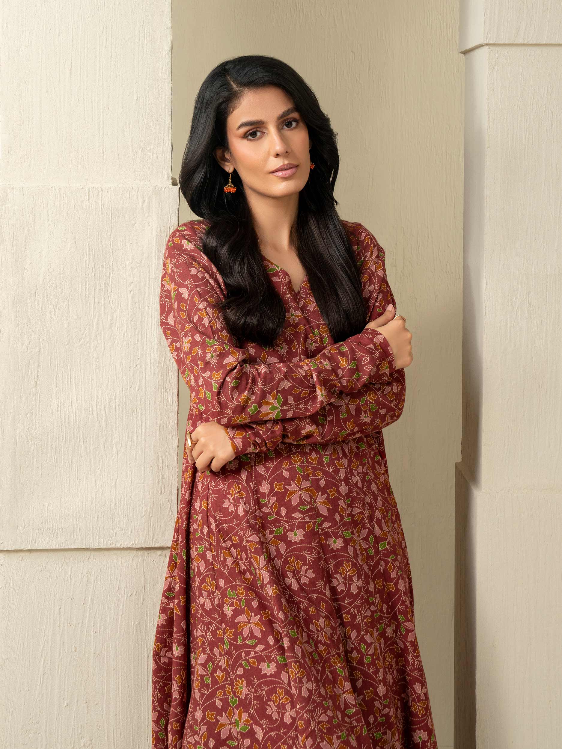 Khaddar Shirt-Printed (Unstitched) - Image 2