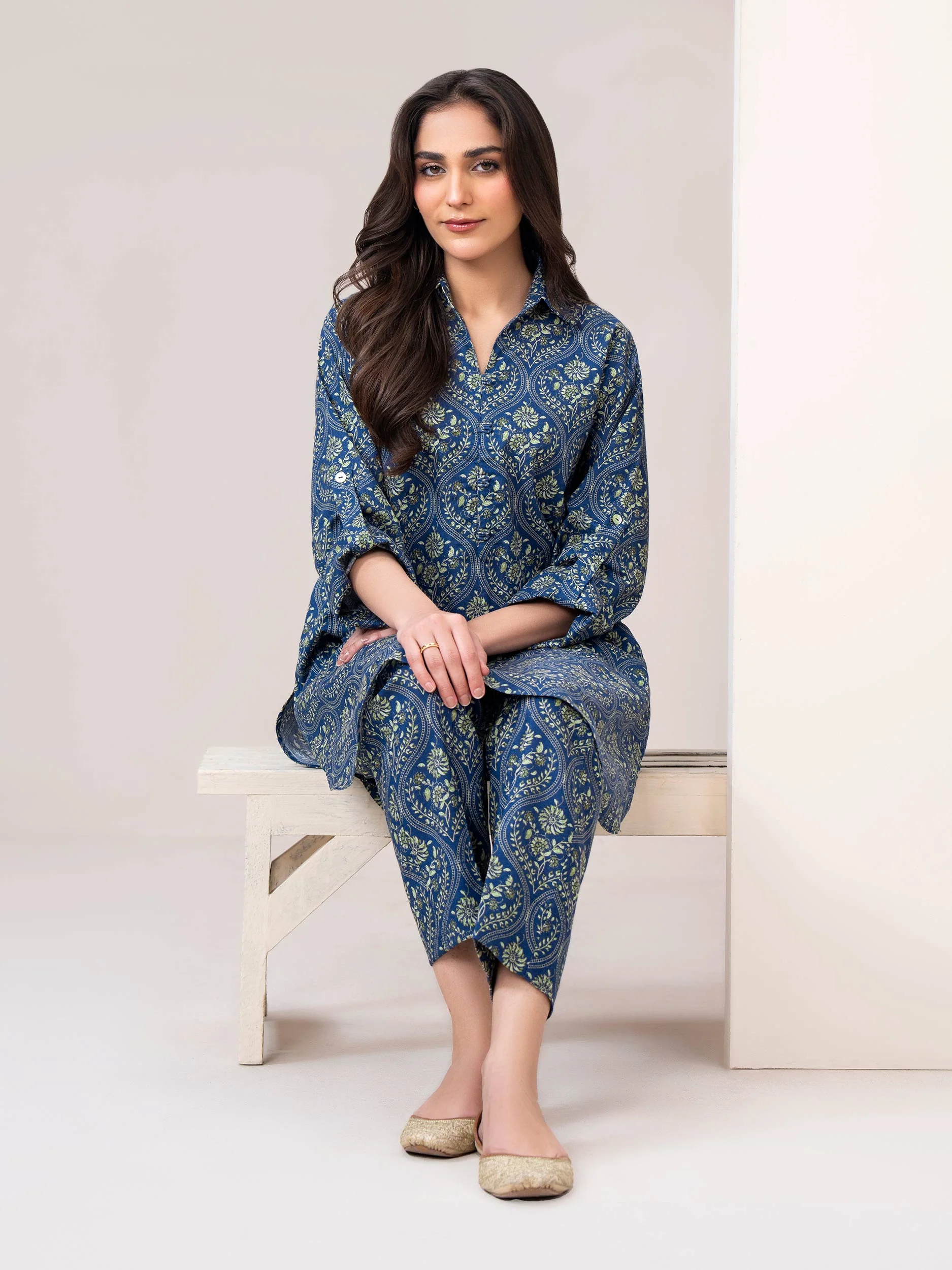 Khaddar Shirt-Printed (Unstitched) - Image 5
