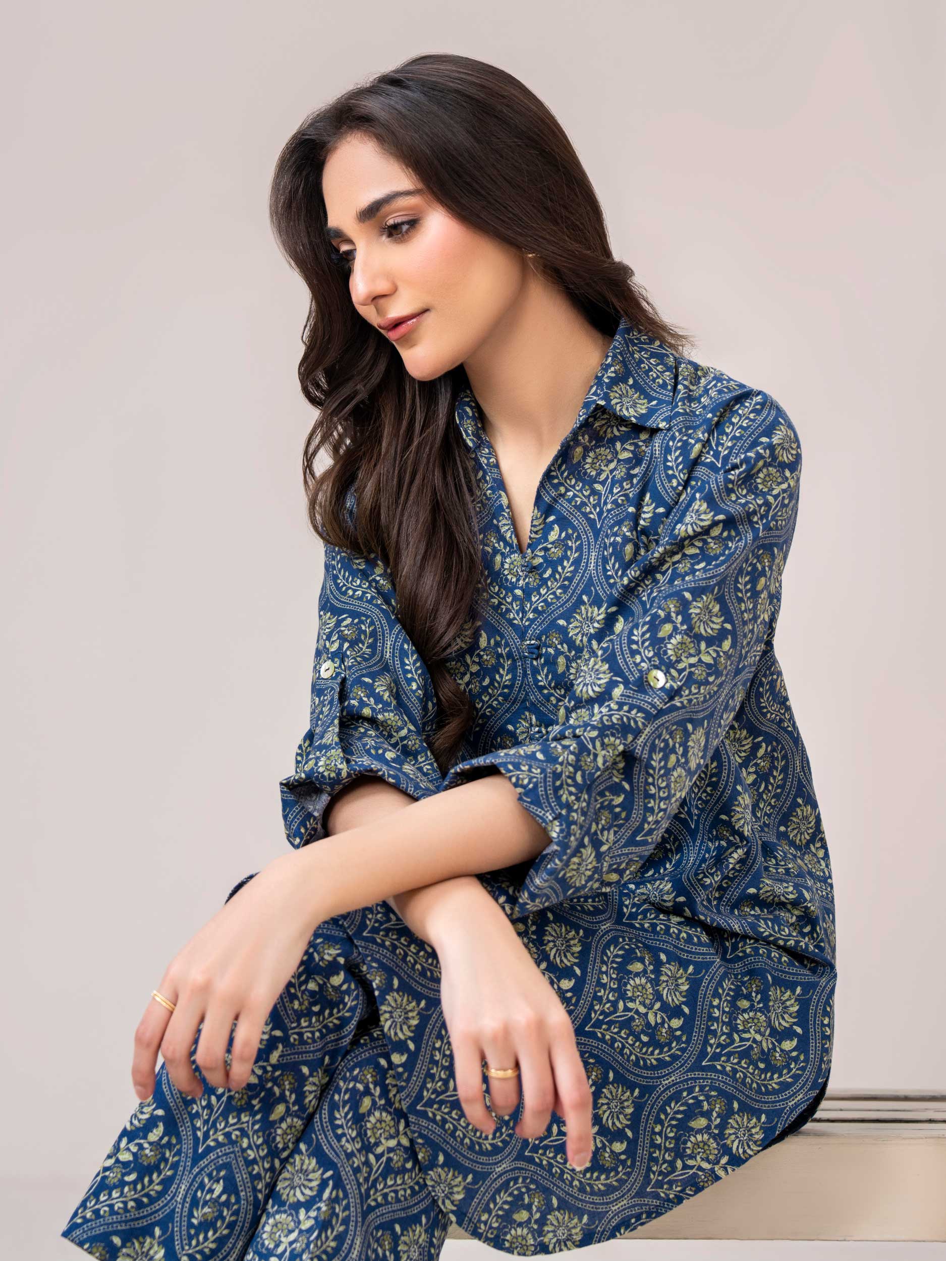 Khaddar Shirt-Printed (Unstitched) - Image 6