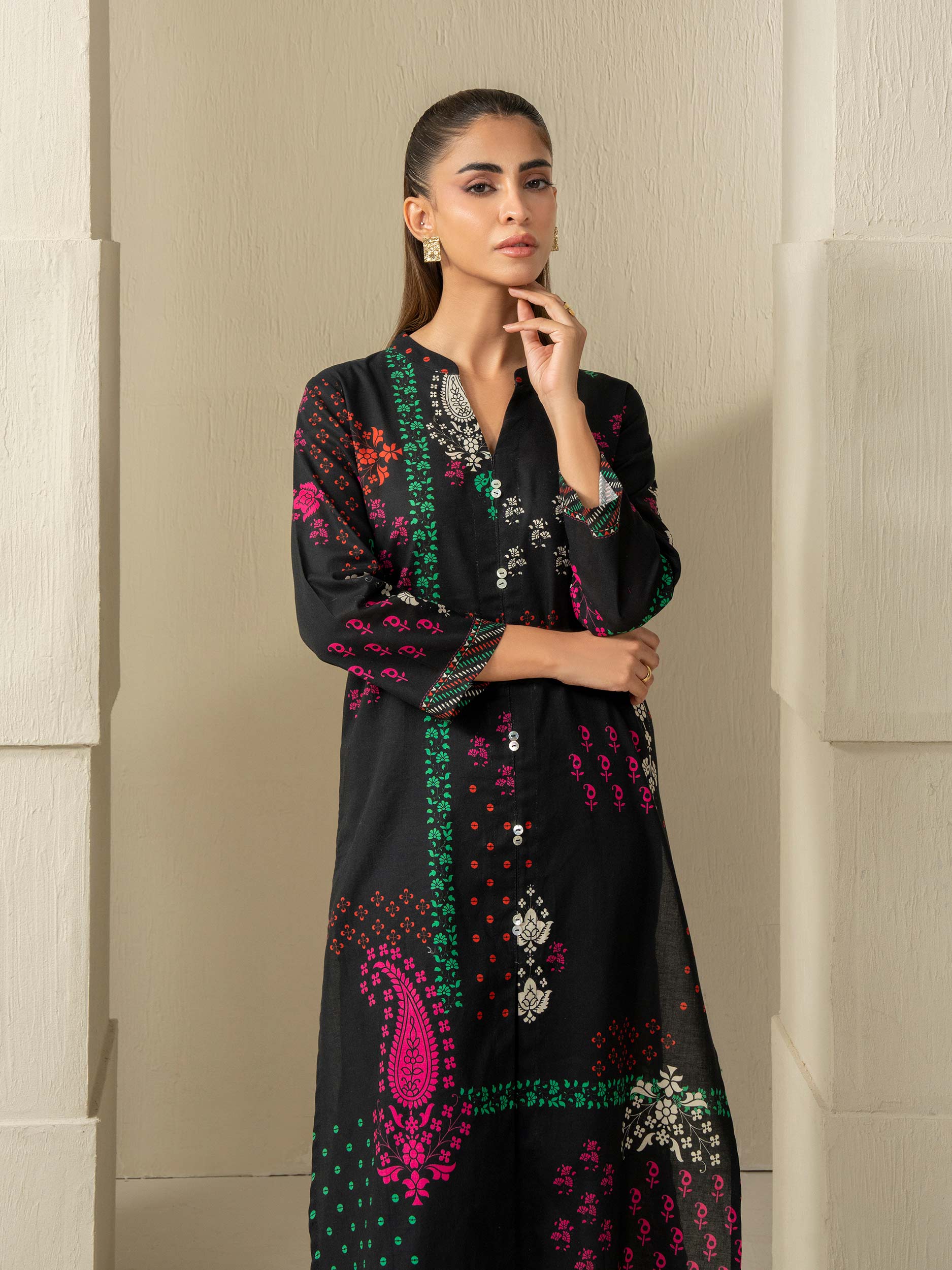 Khaddar Shirt-Printed (Unstitched) - Image 5