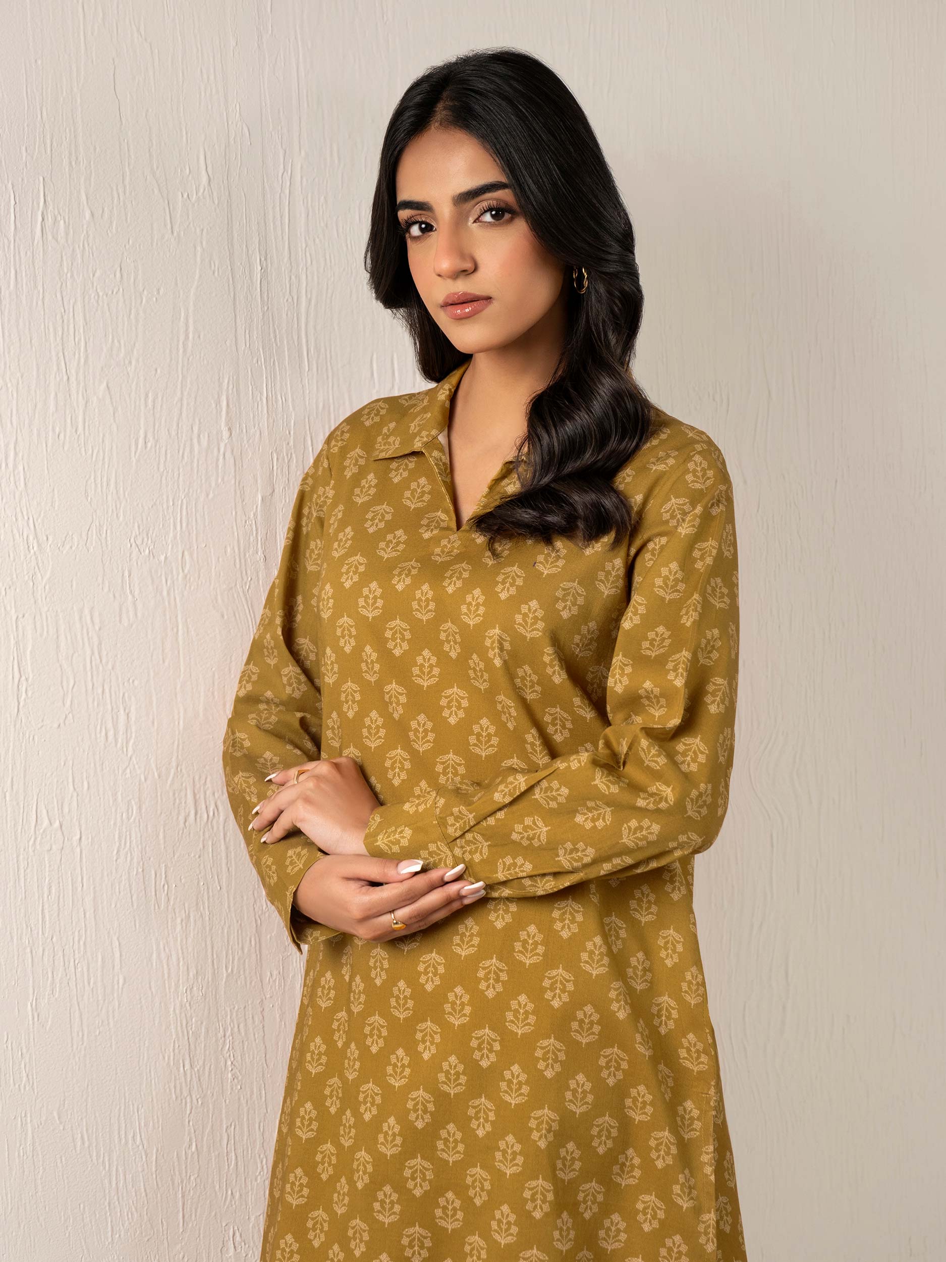 Khaddar Shirt-Printed (Unstitched) - Image 6