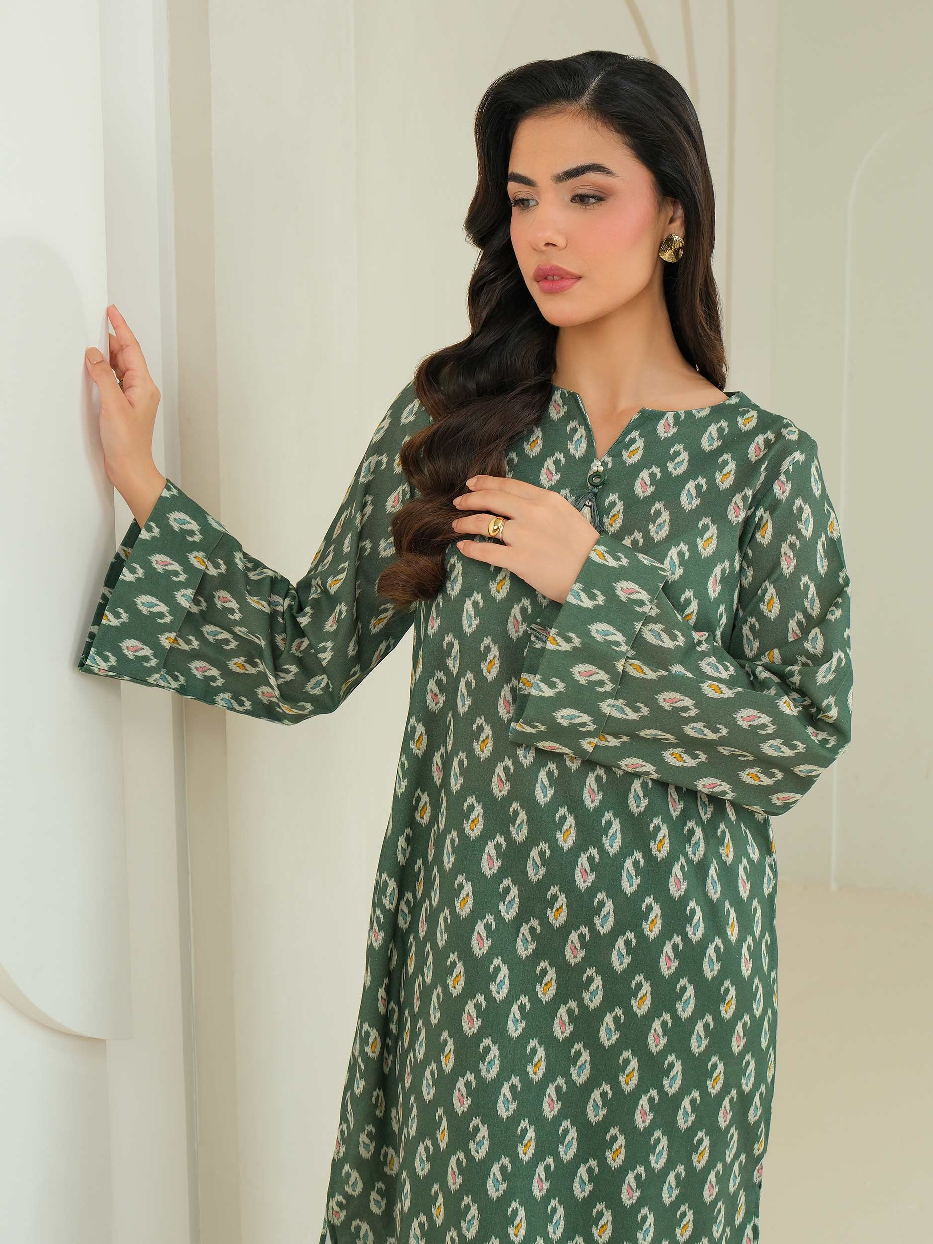 Khaddar Shirt-Printed (Unstitched) - Image 5