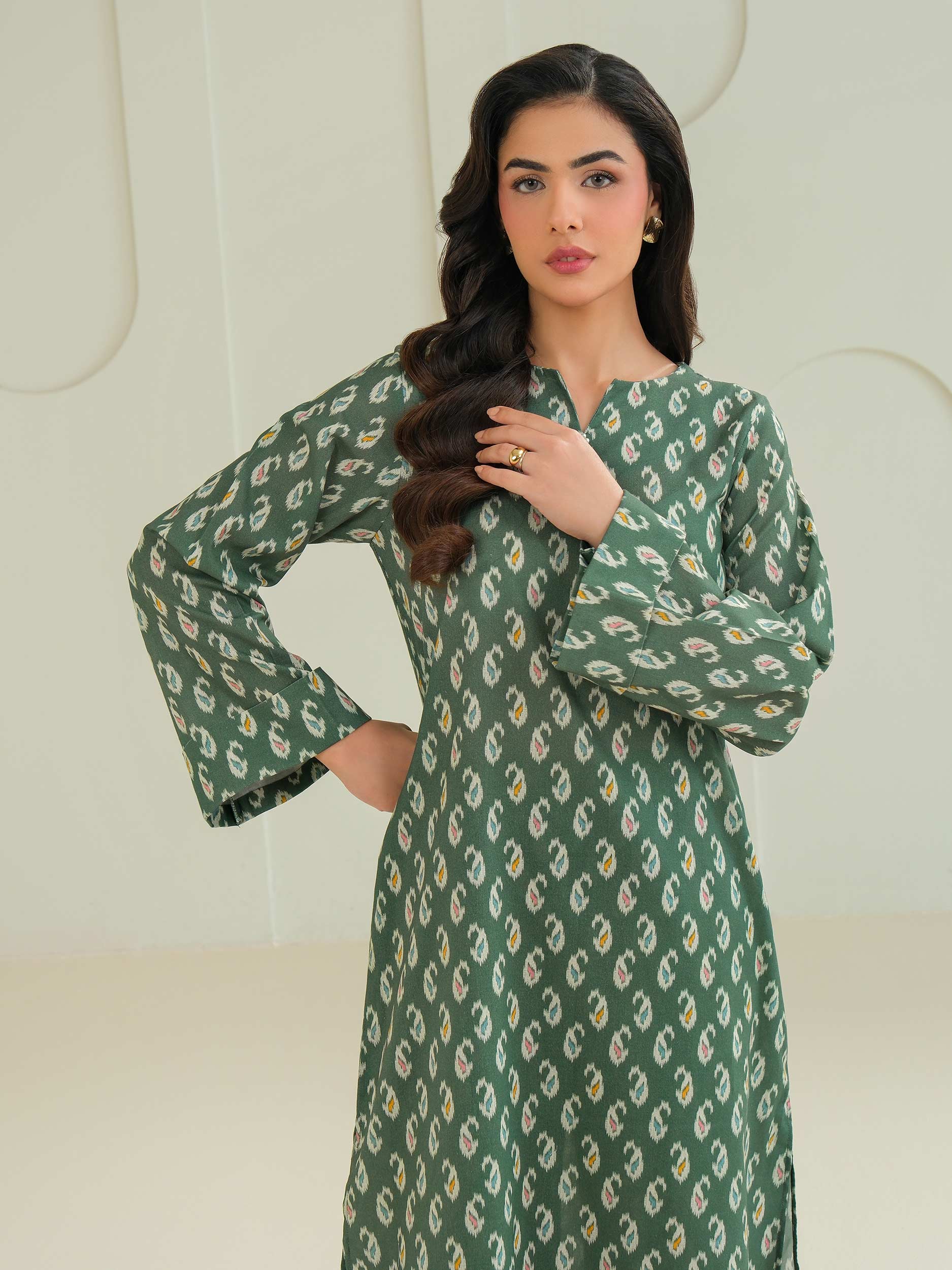 Khaddar Shirt-Printed (Unstitched) - Image 6