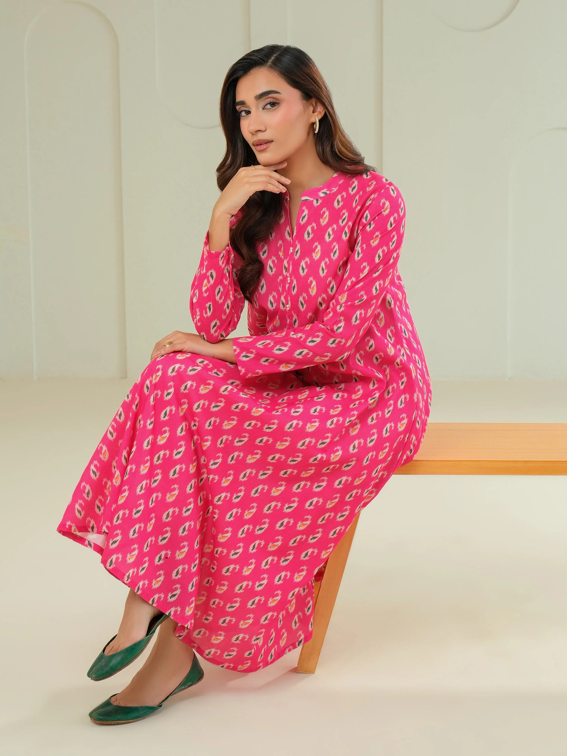 Khaddar Shirt-Printed (Unstitched) - Image 6